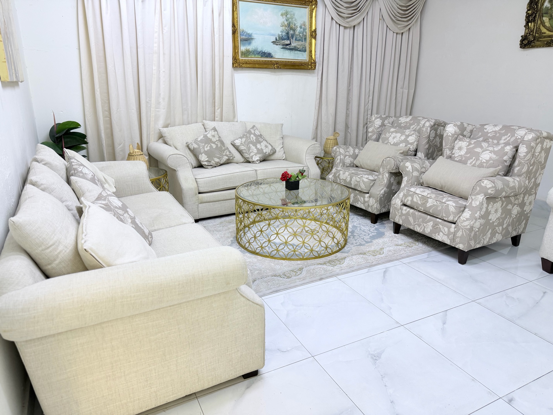 Sofs set for sale brand home centre  - Image 5