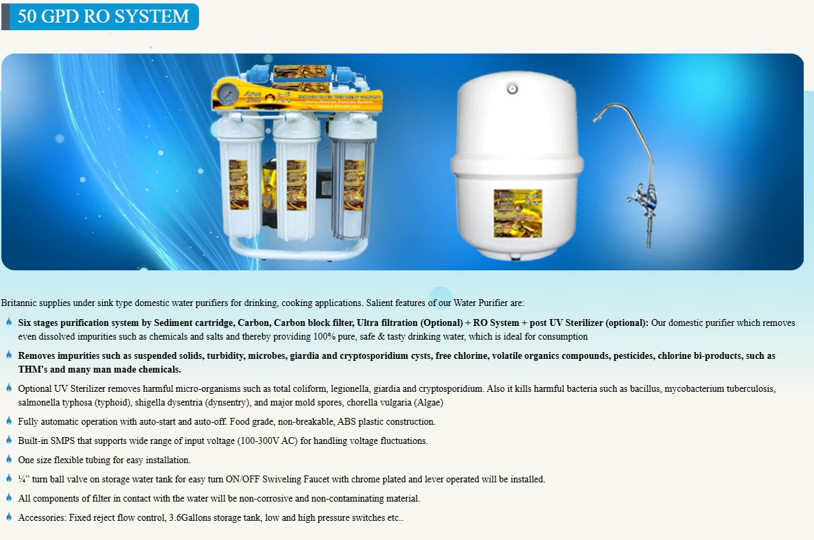 Water Filtration -50 GPD RO System in Al khor - Image 2