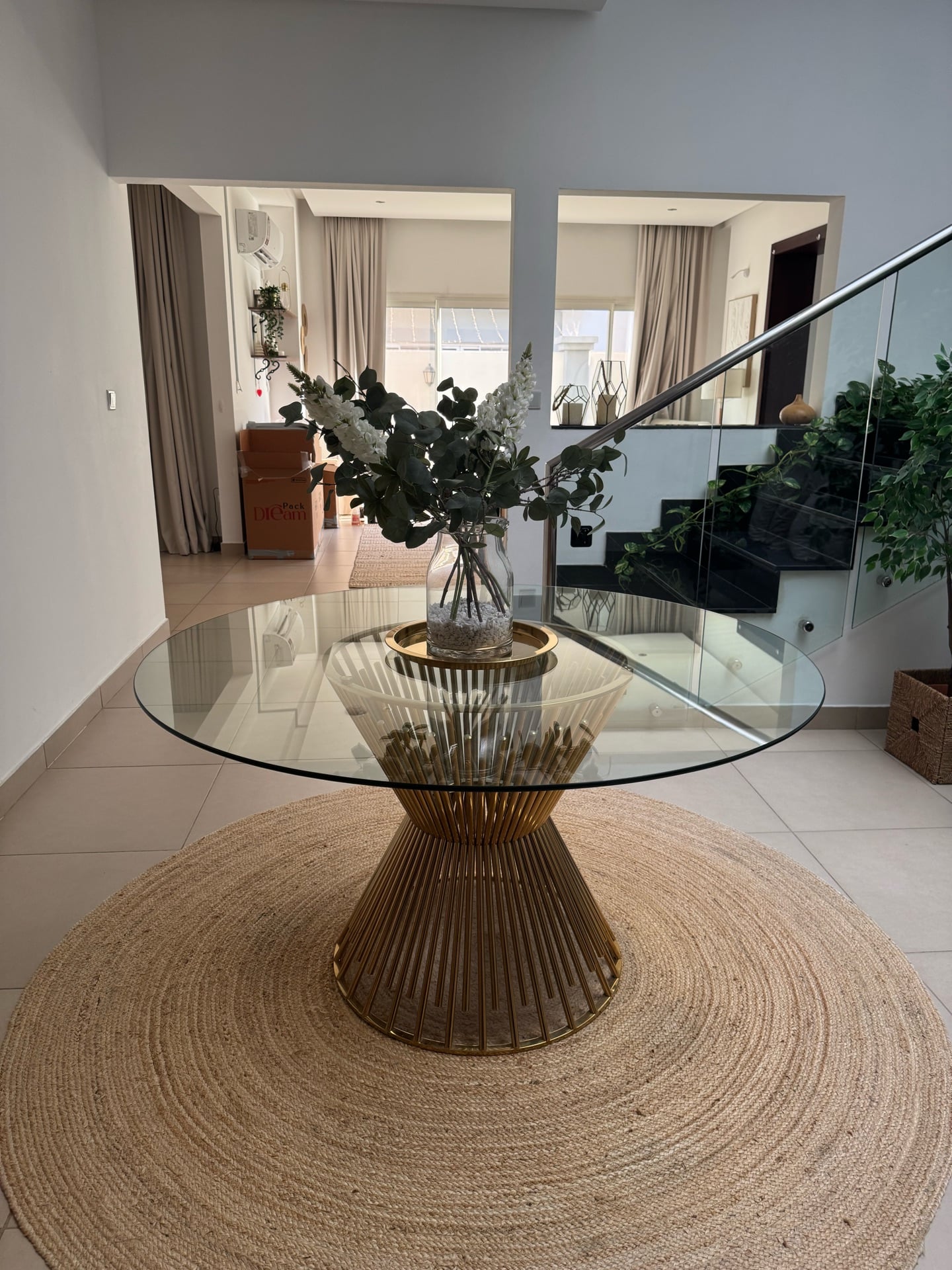 Glass Midas Table 