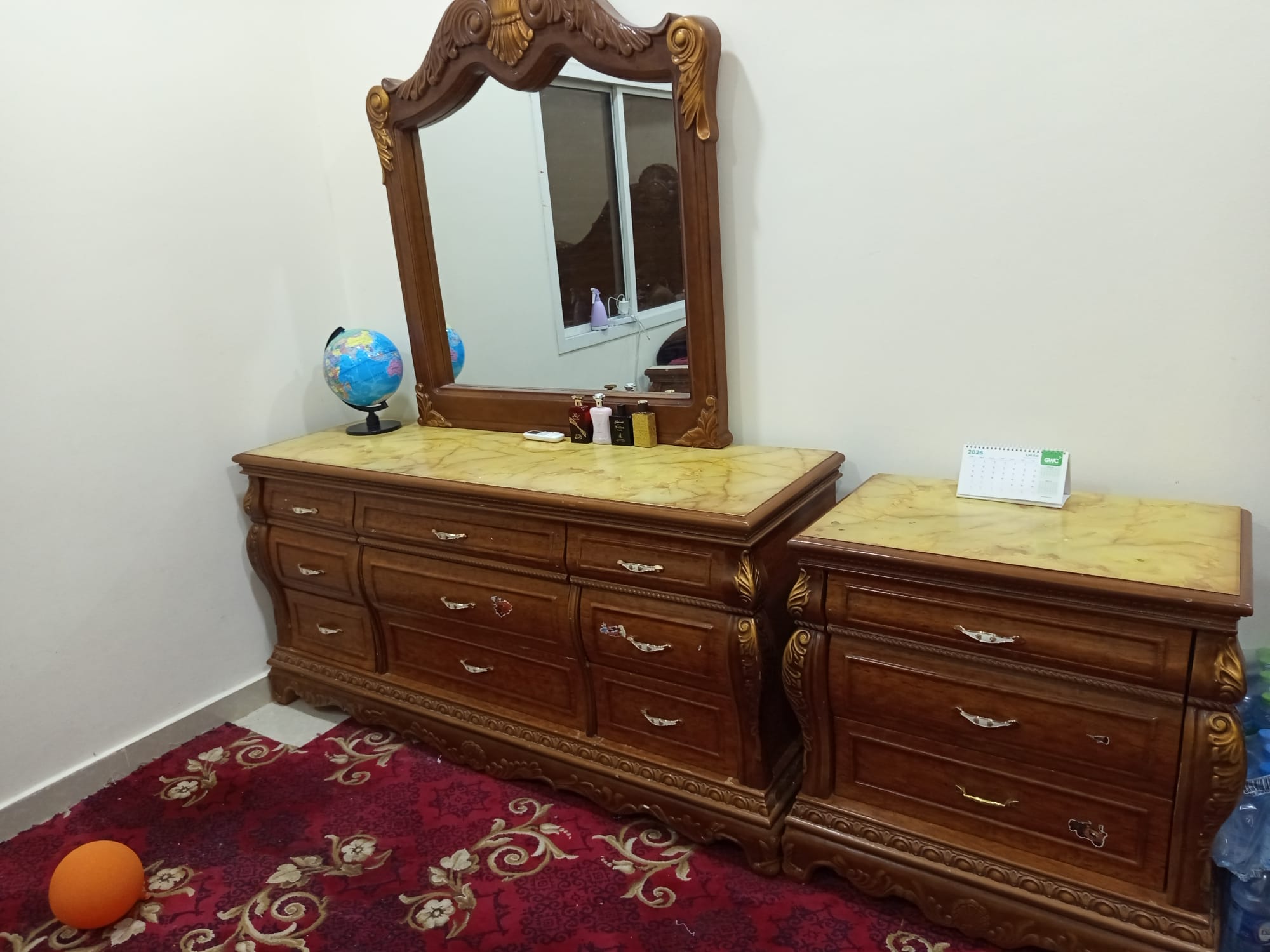 Dressing Table with 9 Drawers - Image 2
