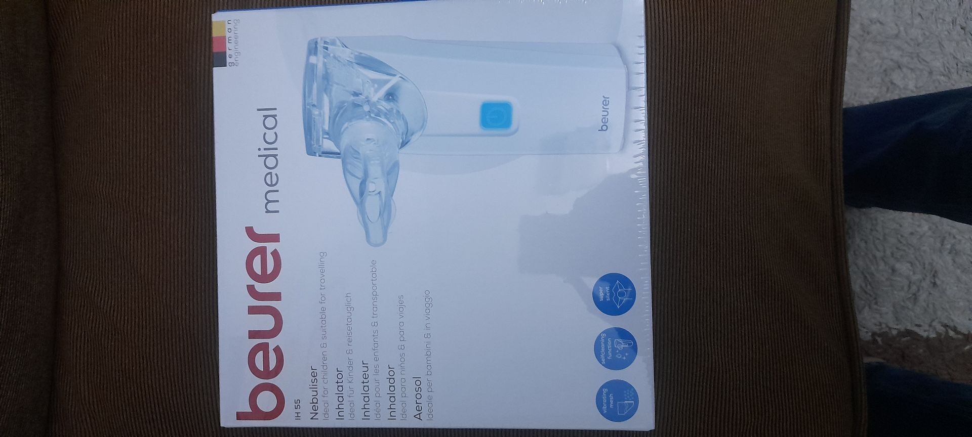 Brand New BEURER NEBULISER for sale - Image 3