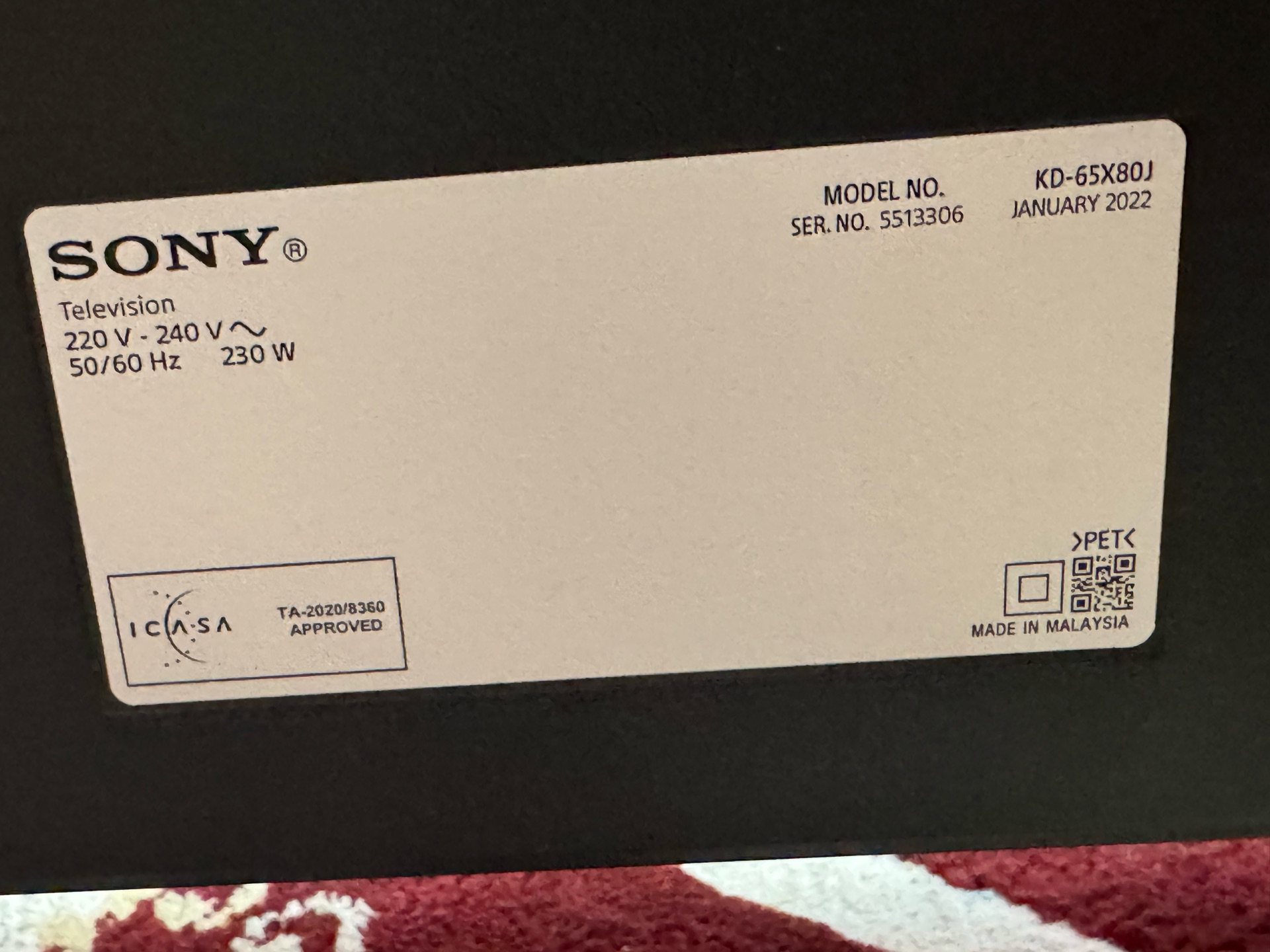 Sony bravia 65 google tv - Image 4