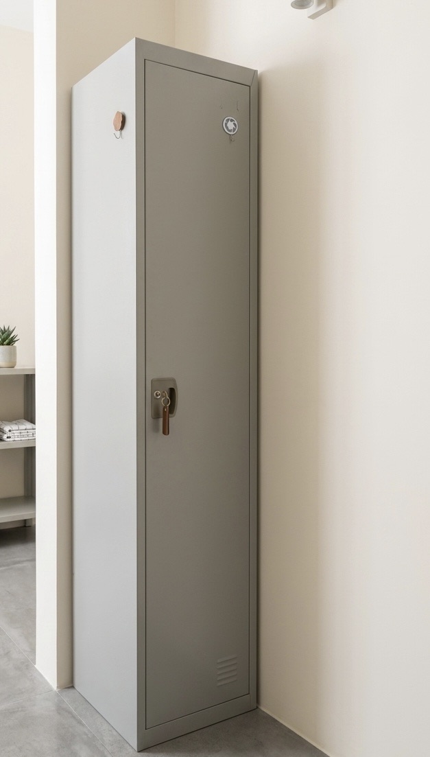 wardrobe and bed with mattress  - Image 4