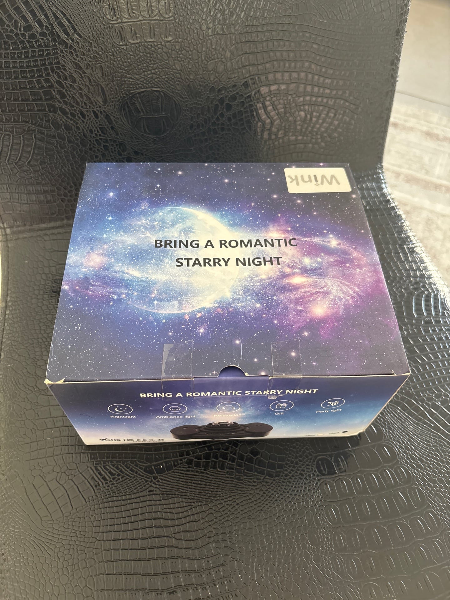 Galaxy light/starlight projector with built in speaker and remote control  - Image 7