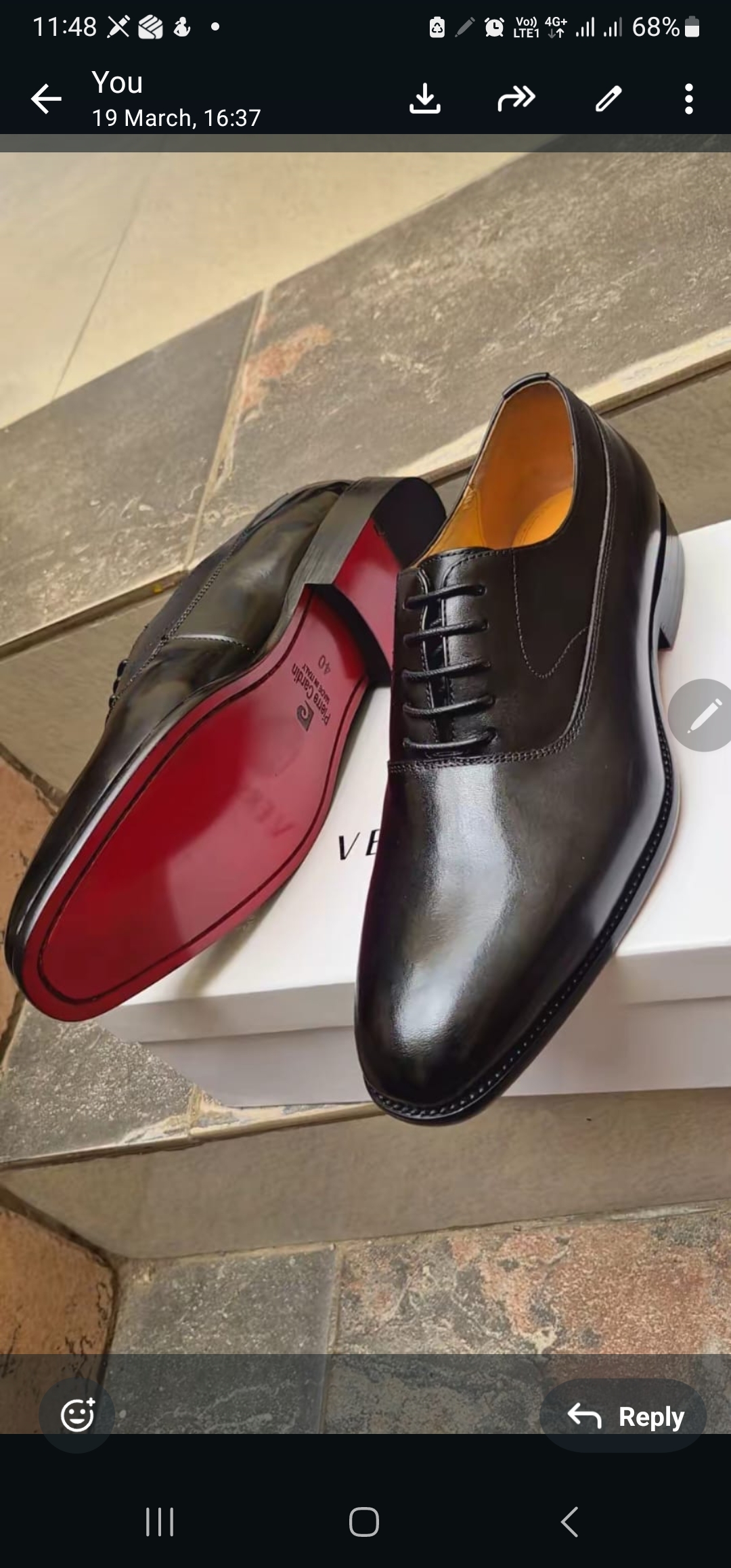 Brand new Piere Cardin shoes (Narrow feet) - Image 2
