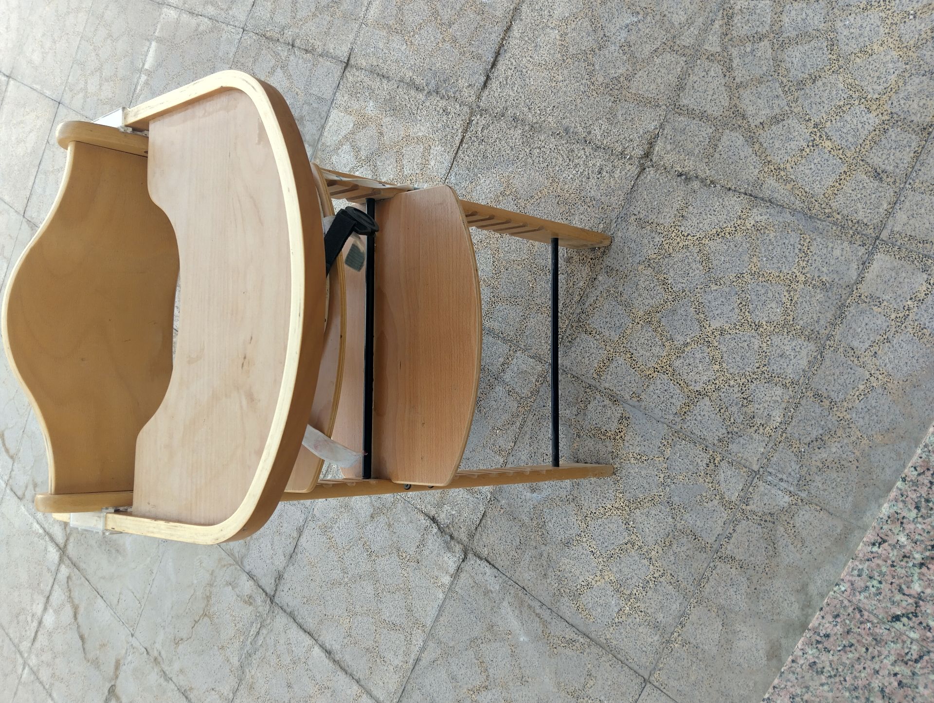 Wooden baby high chair  - Image 3