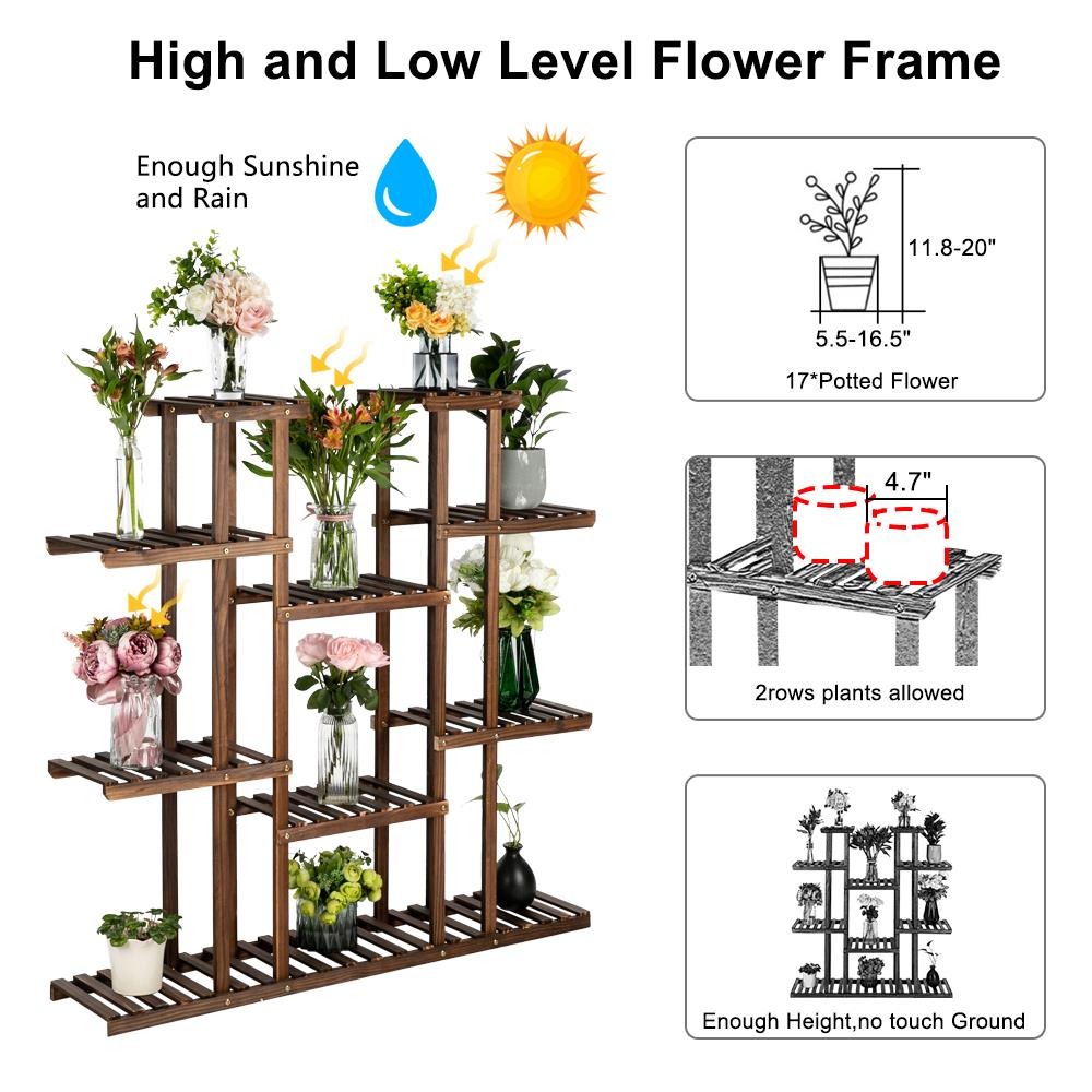 Wooden Plant Stand Qatar under Offer (Brand New Sealed Packed) - Image 6