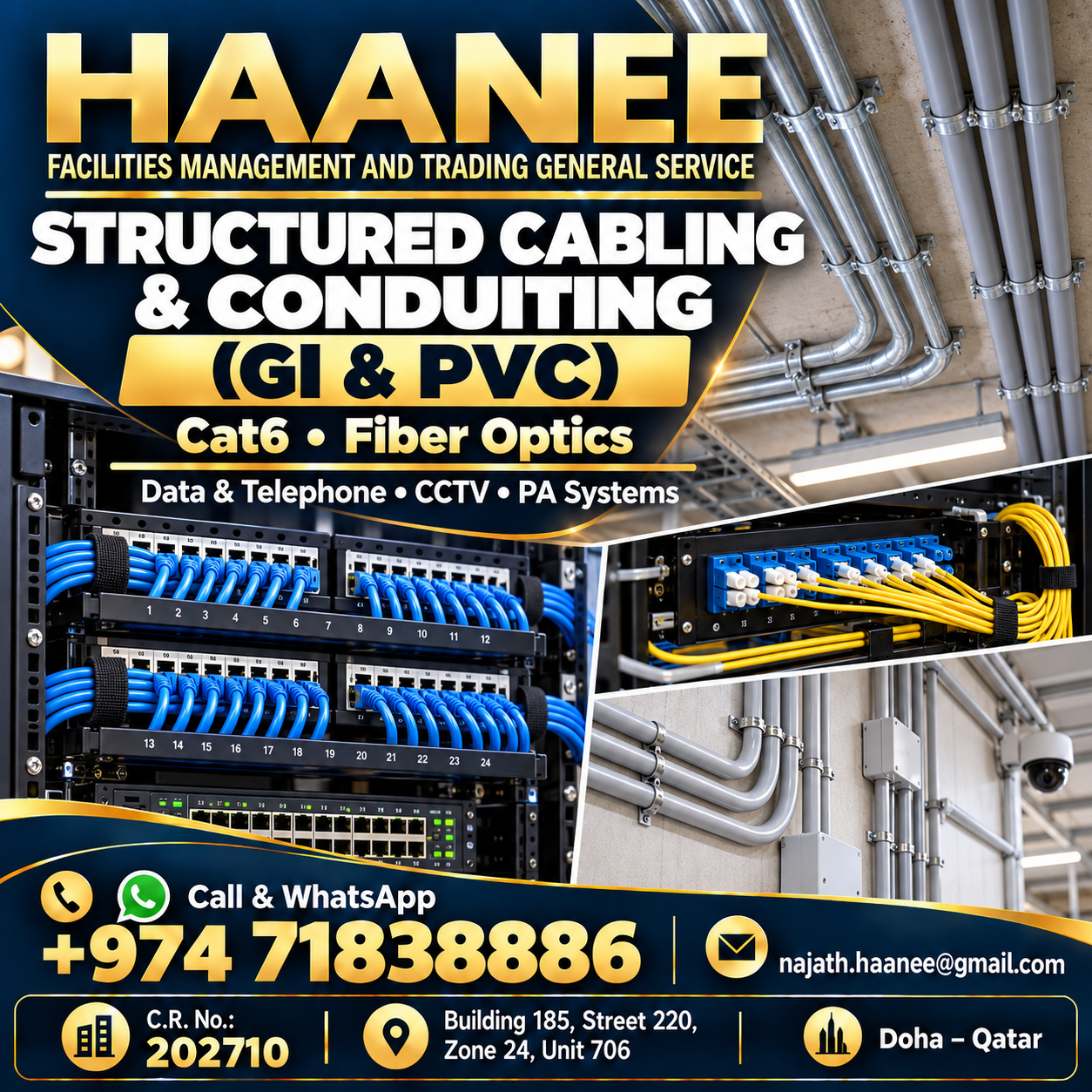CCTV | Internet | Networking | Wi-Fi | Music Systems | IT & ELV Sol... - Tech Services