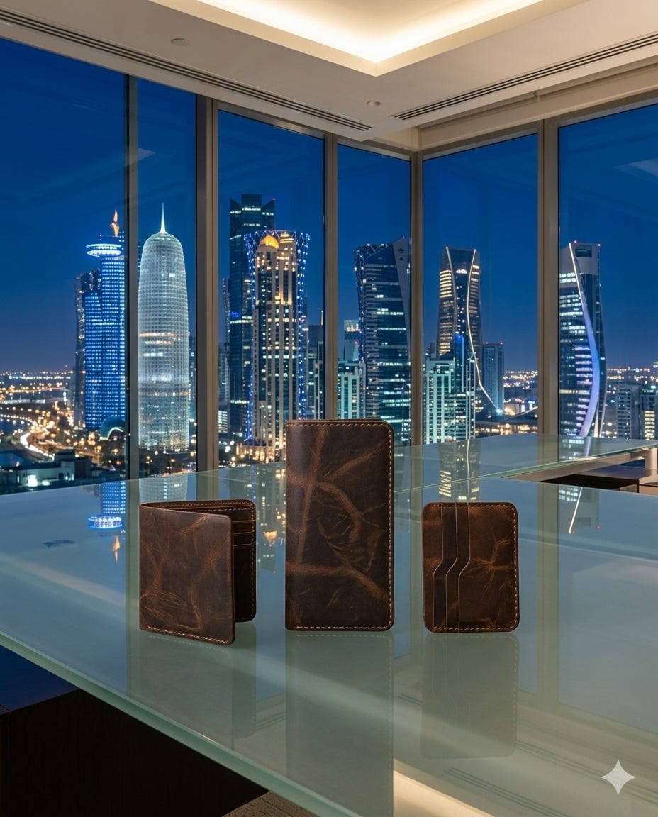 The Premium Leather Wallet Set - Image 1