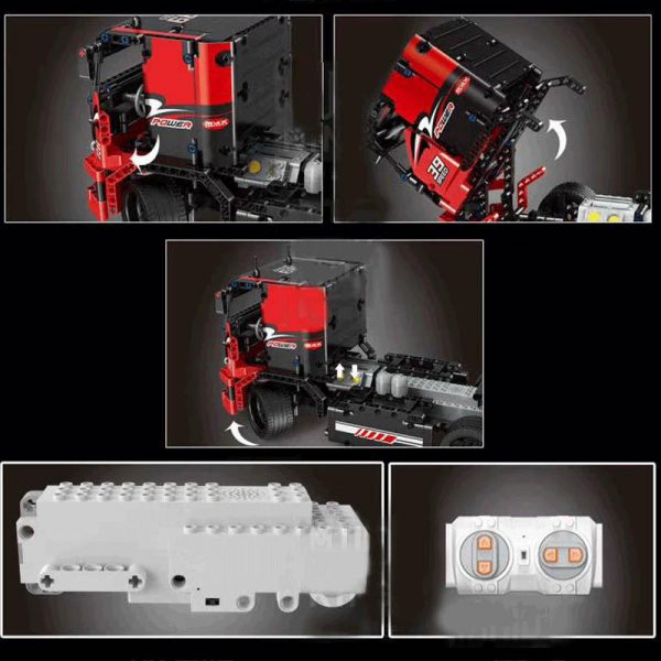 Lego Technic RC Truck Series: Racing Truck & Transport Lorry - Image 8