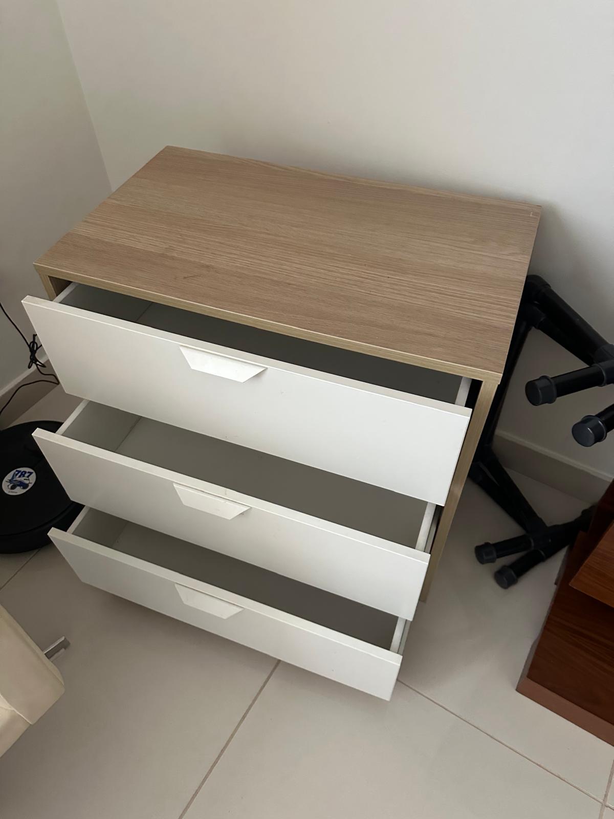 3 Drawer Chest Dresser - Image 1