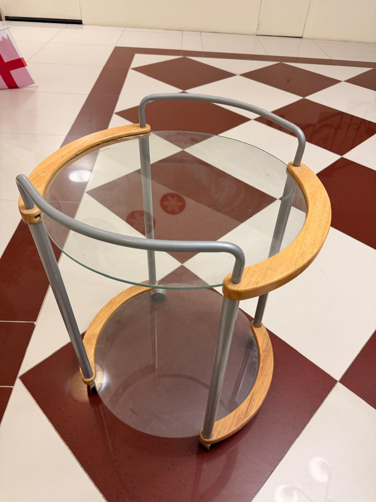 Stood - Glass with wooden  - Image 4