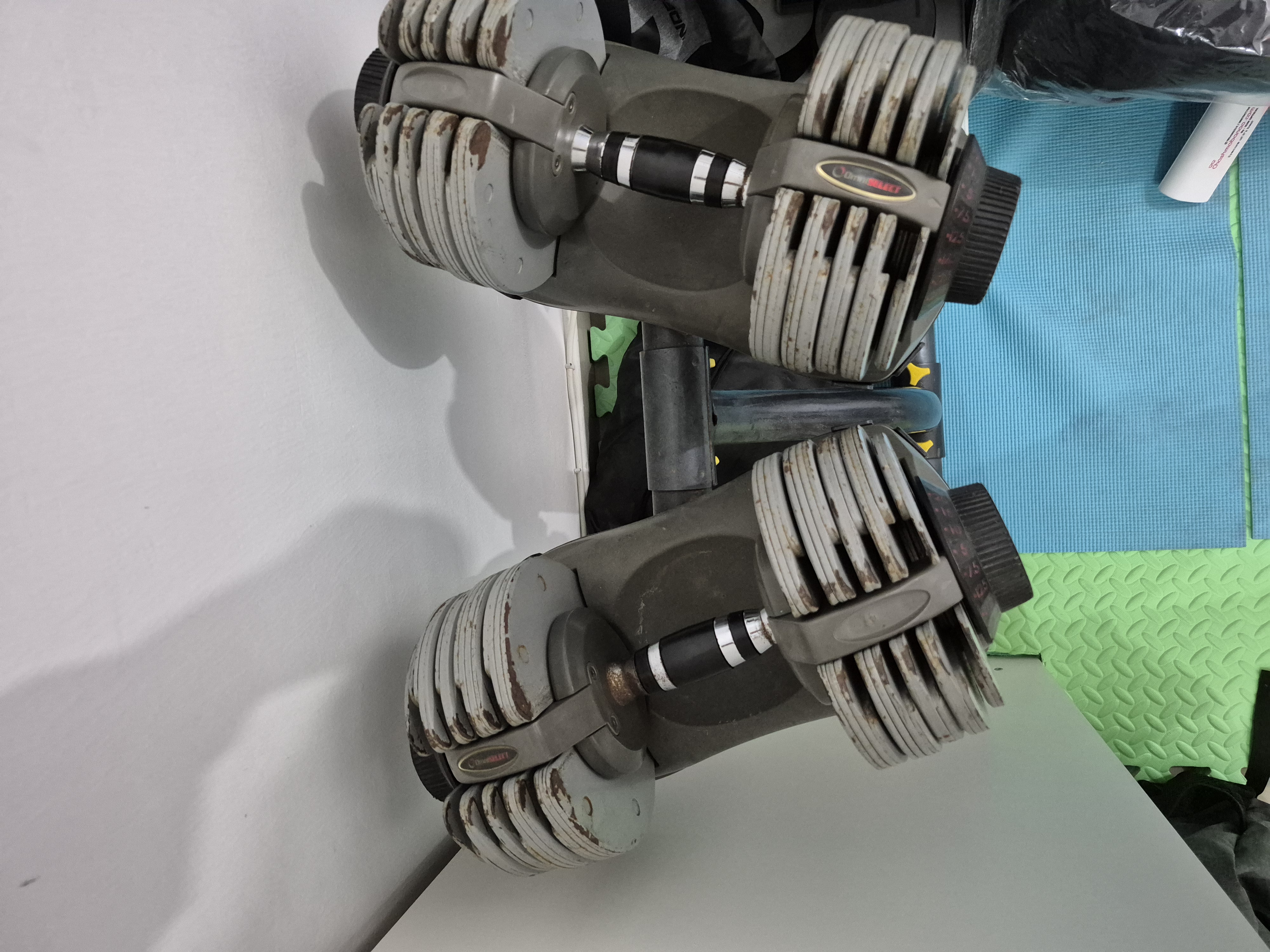 32.5 KG Each Adjustable Dumbbells with Stand - Image 4