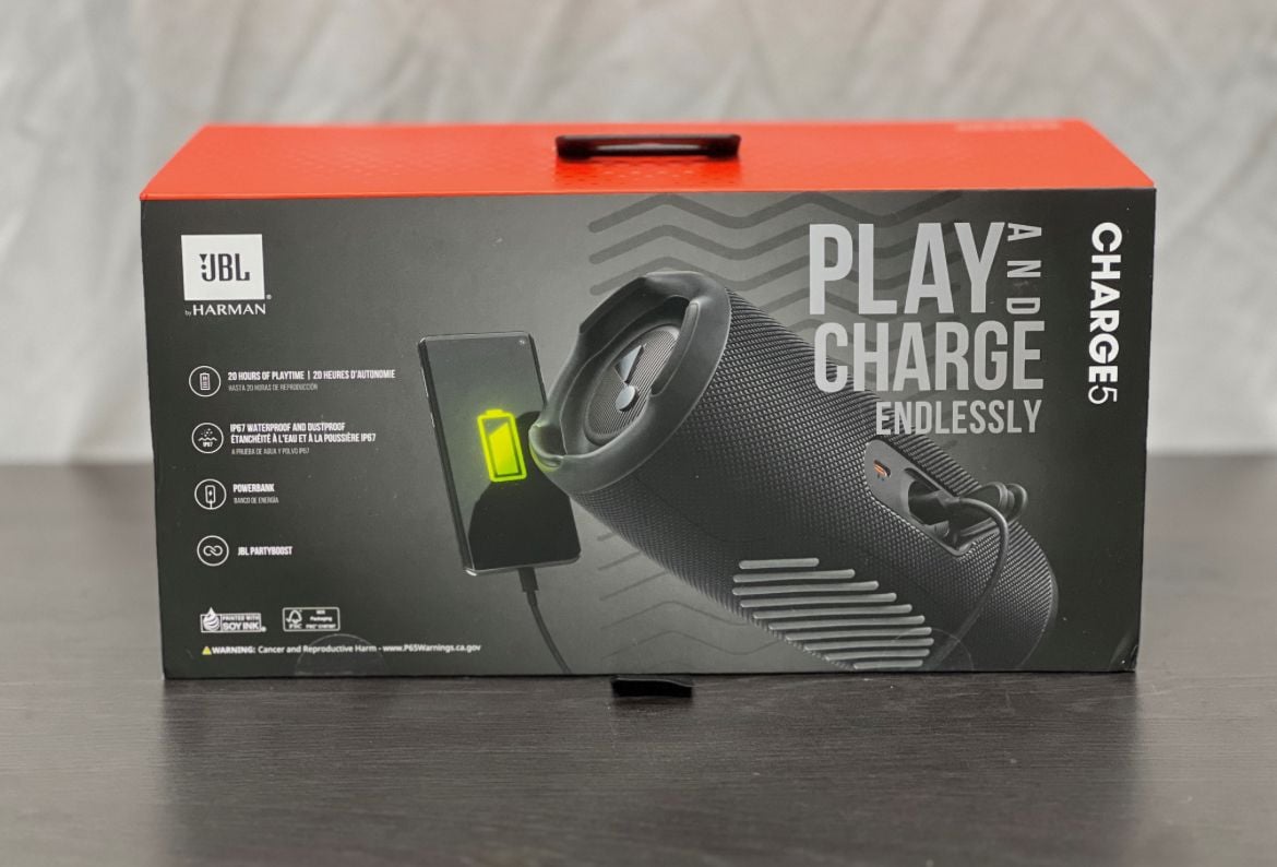 JBL Charge 5 Portable Bluetooth Speaker - Image 2