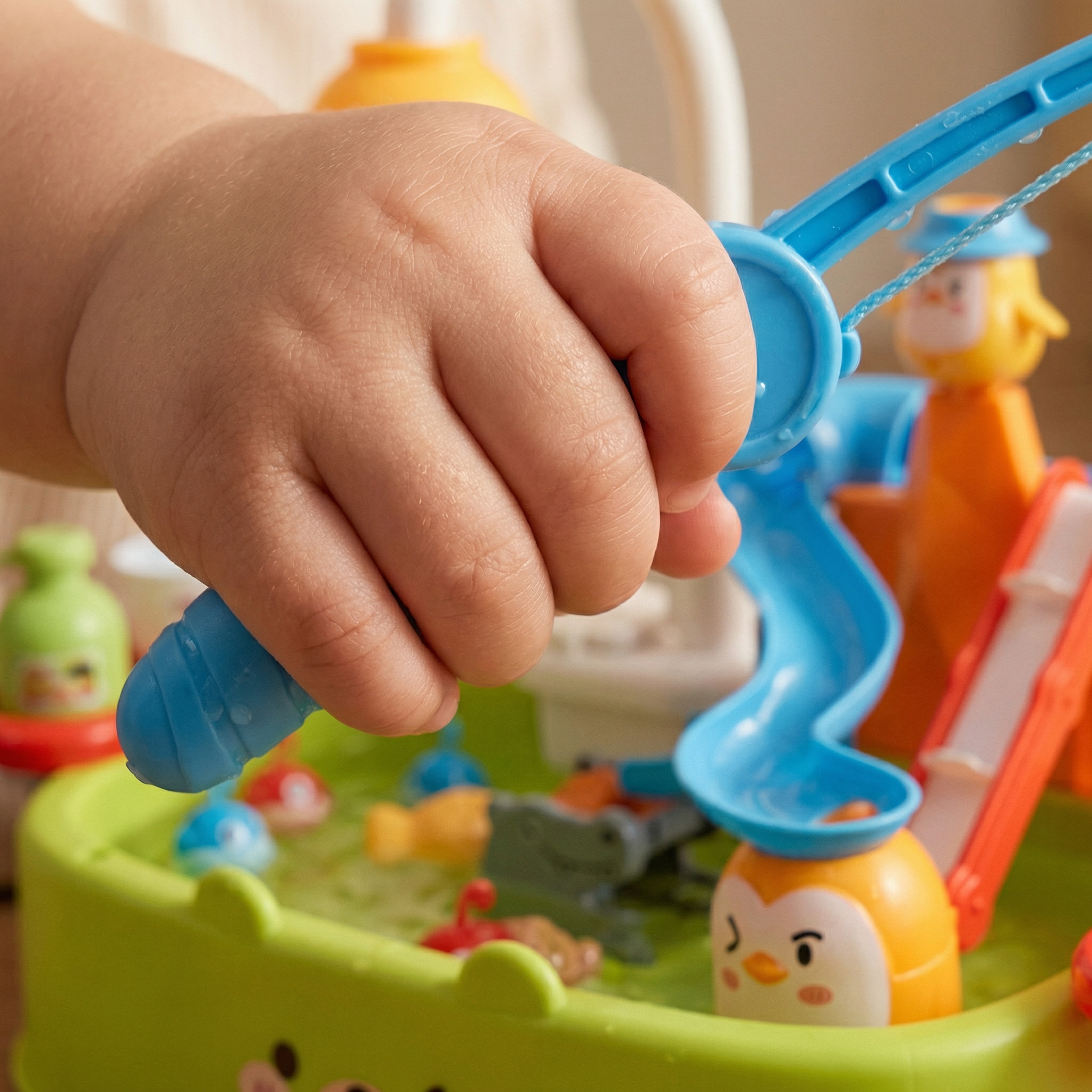Go Fishing Play Water Sink Toy – Rotating Water Play Set - Image 3