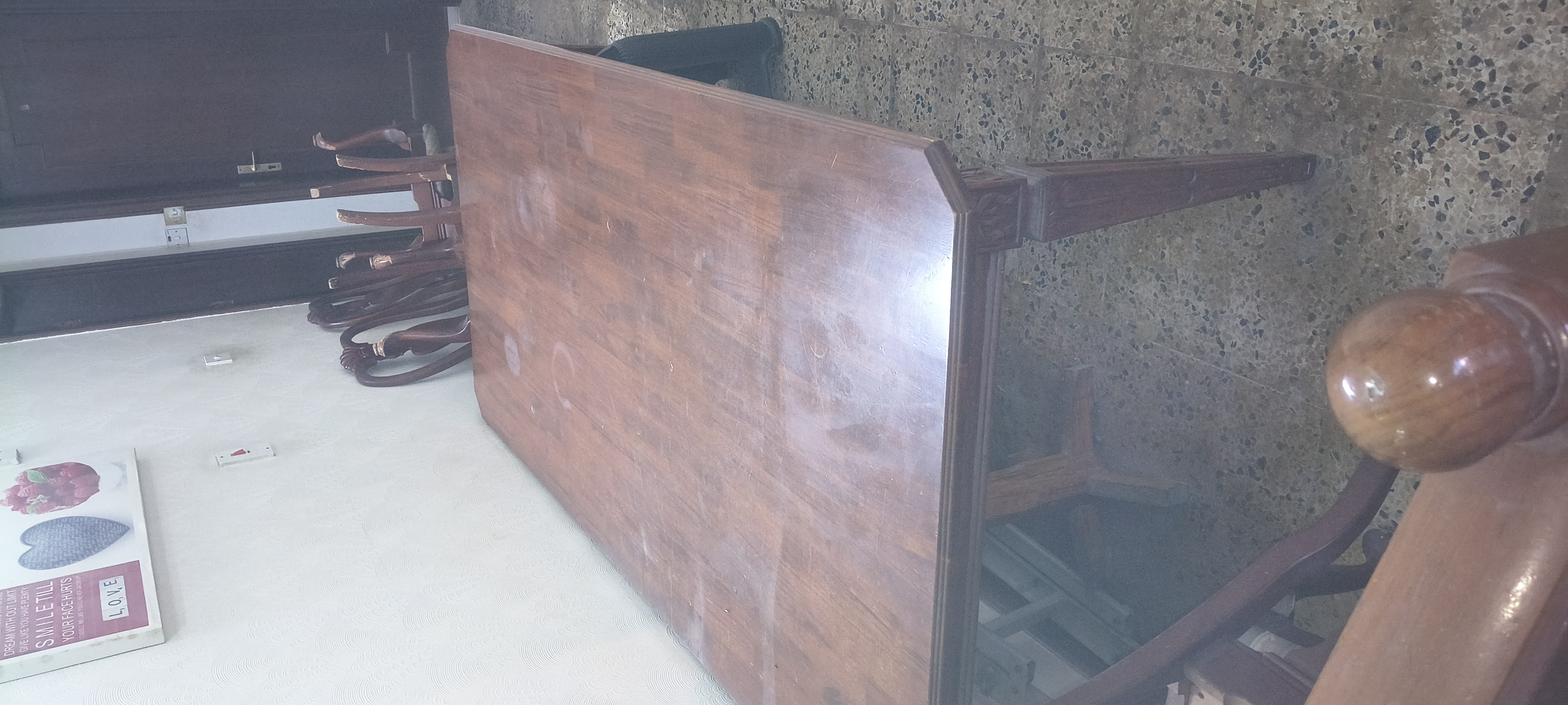 Malaysian Hard Wood Table  - Image 2