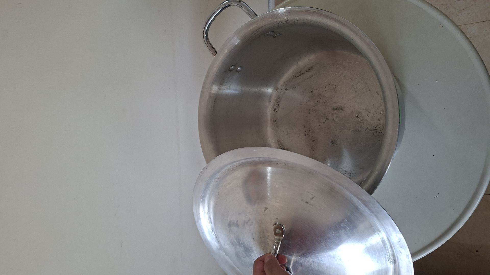 Aluminium big biriyani pot - Image 3