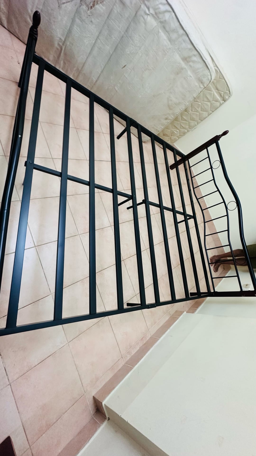 Black Metal Bed Frame for Sale – Excellent Condition - Image 9