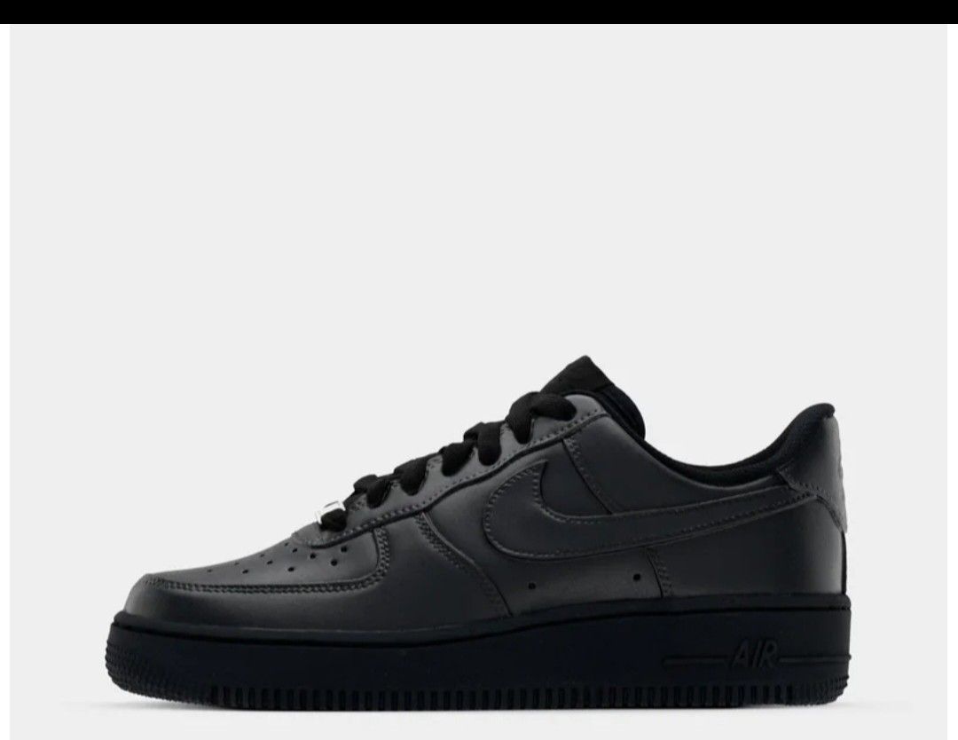 Nike Airforce 1 black - Image 4