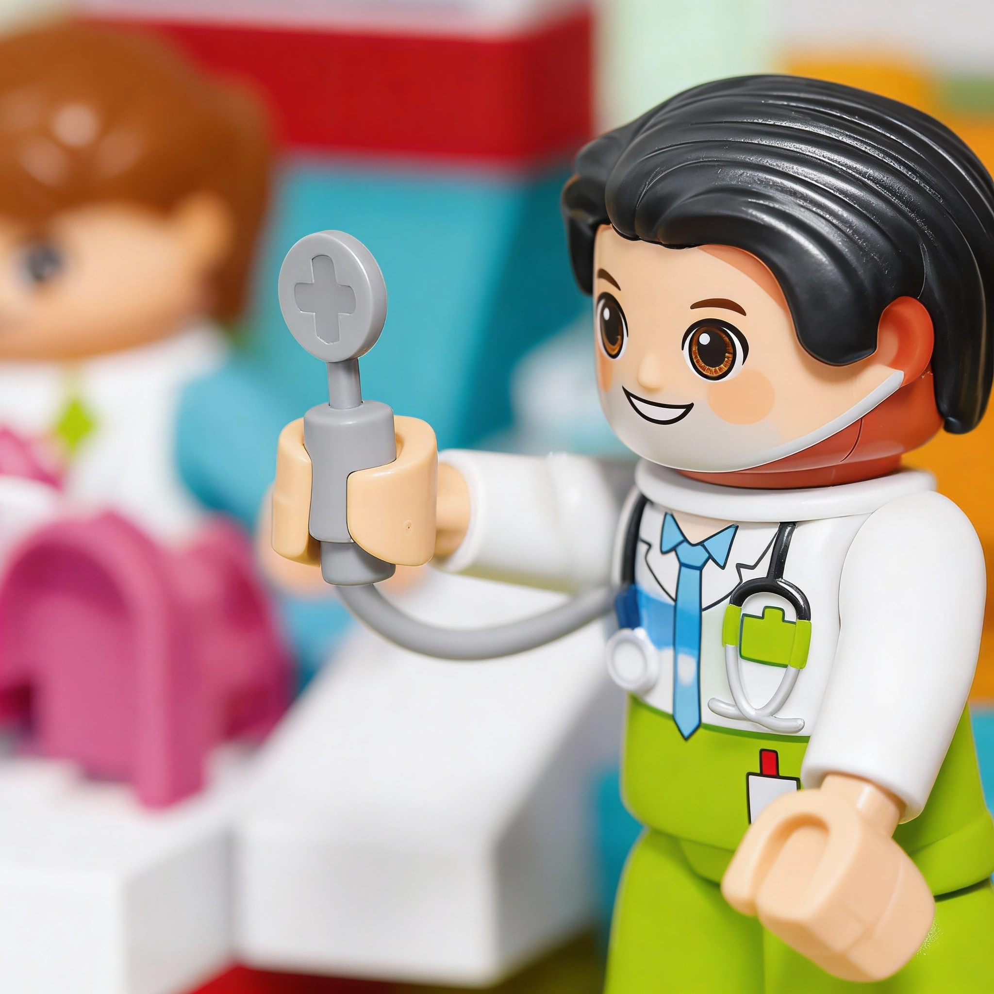 Kids hospital builder blocks set - Image 4