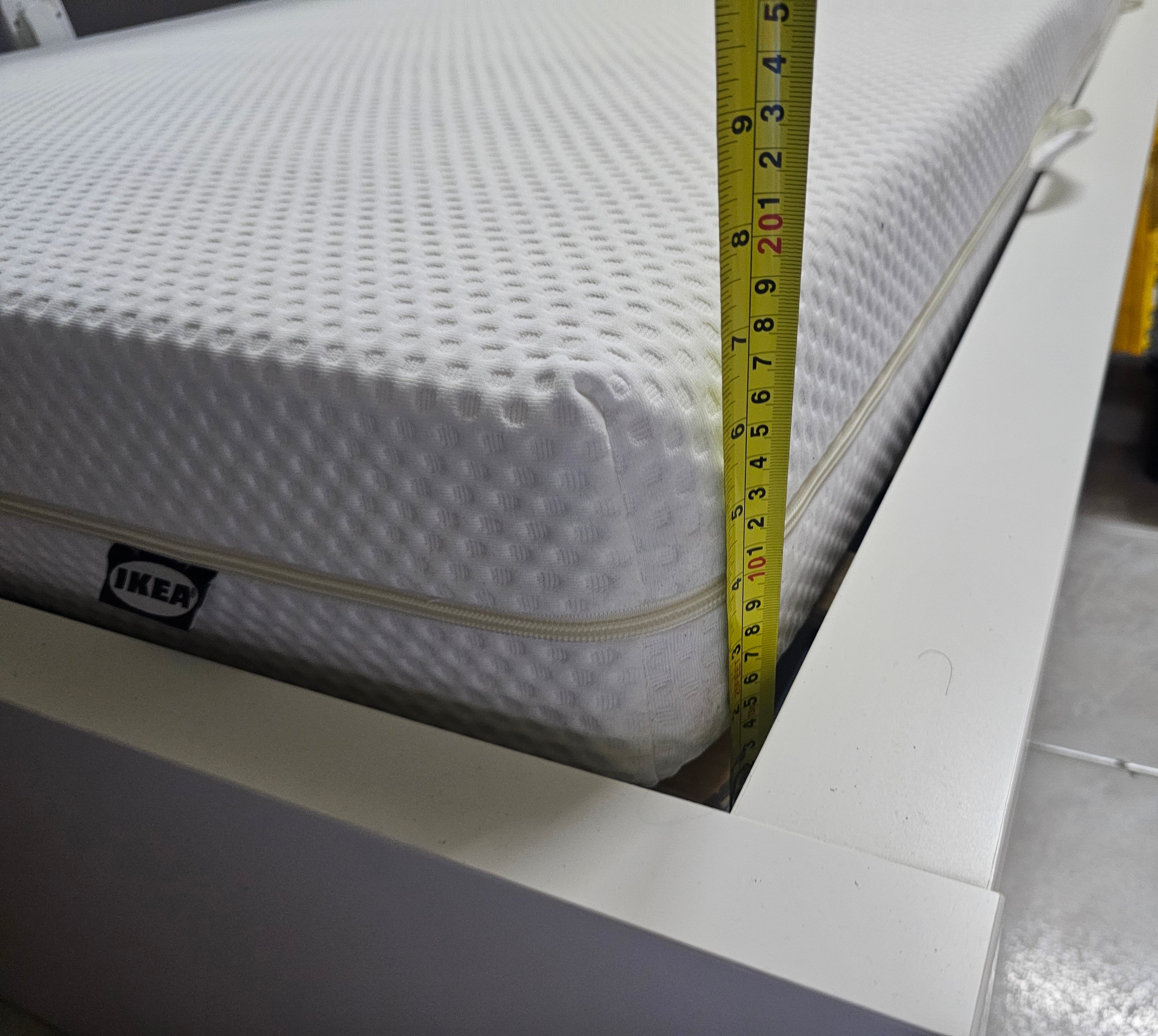3 months used Ikea Frame and mattress - Image 8