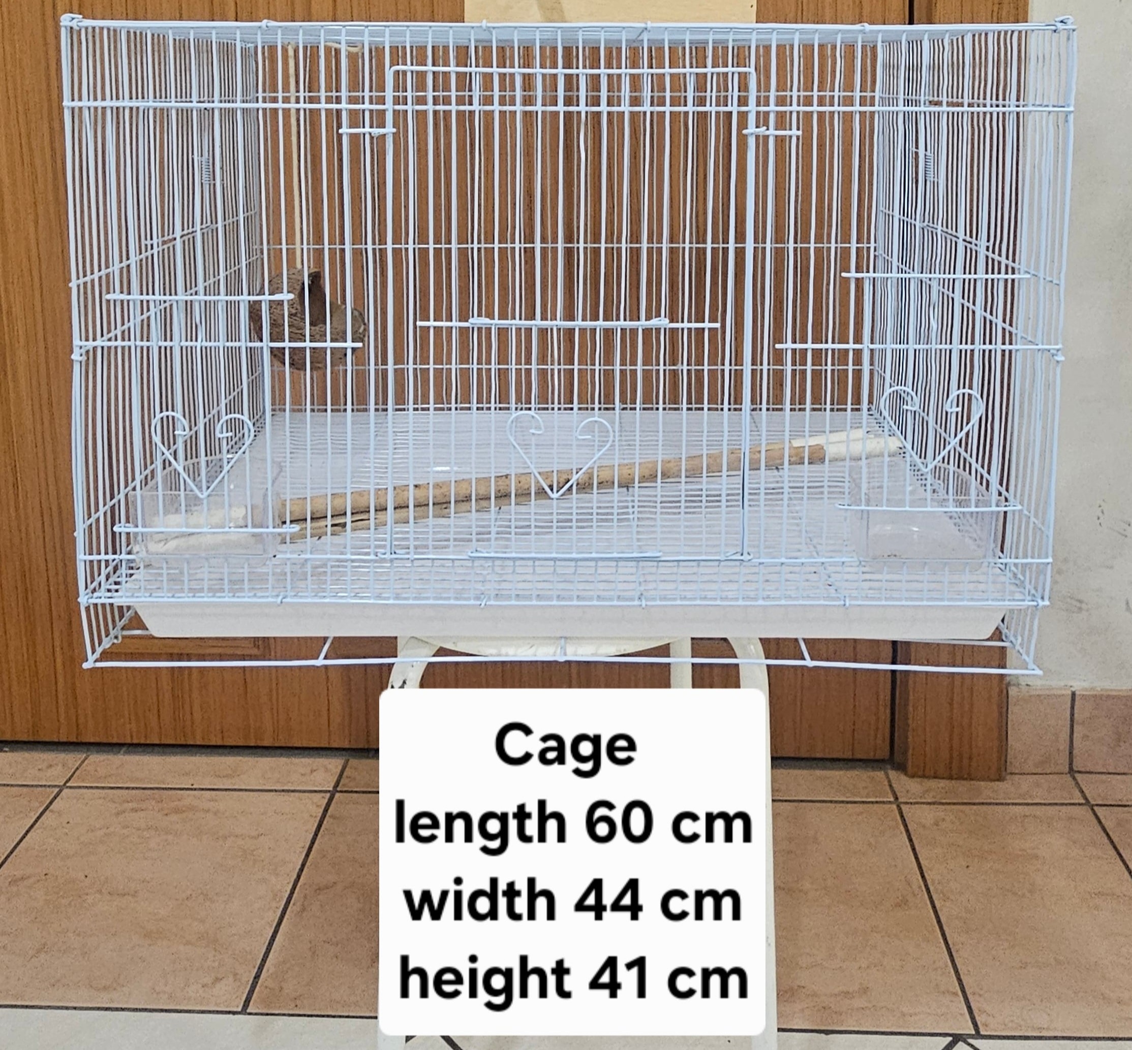 Metal Bird Cage like NEW - Image 1