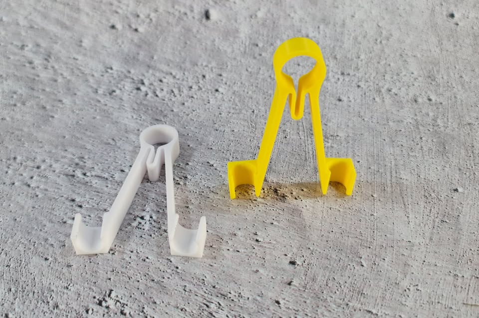 (3d Printed) Multimeter Probe Holder - White - Image 3