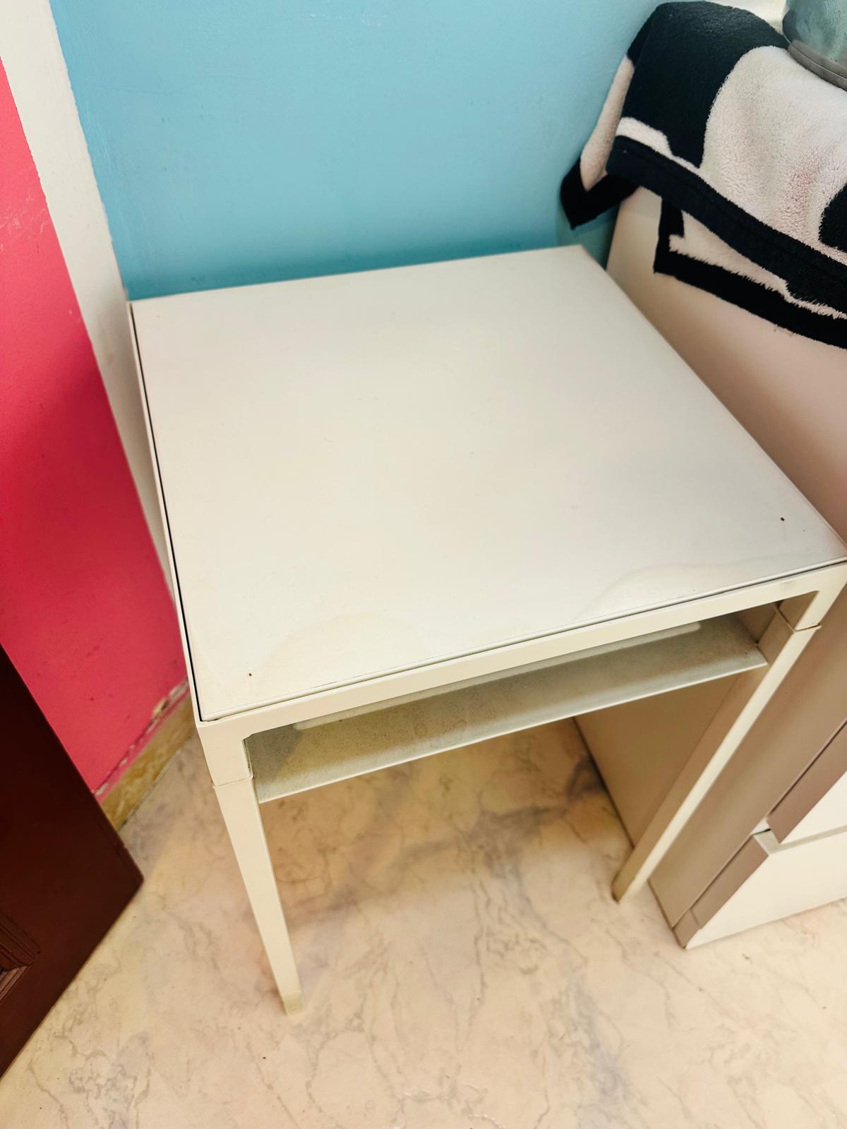 White Ikea table - Image 2