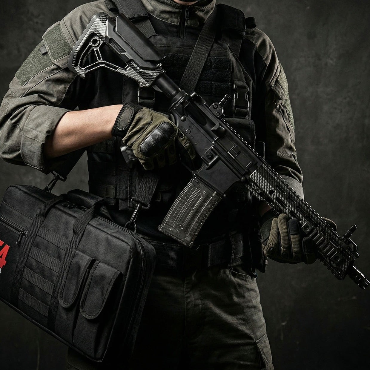 AR-15 / F4 Electric Gel Blaster Toy Gun - Image 3