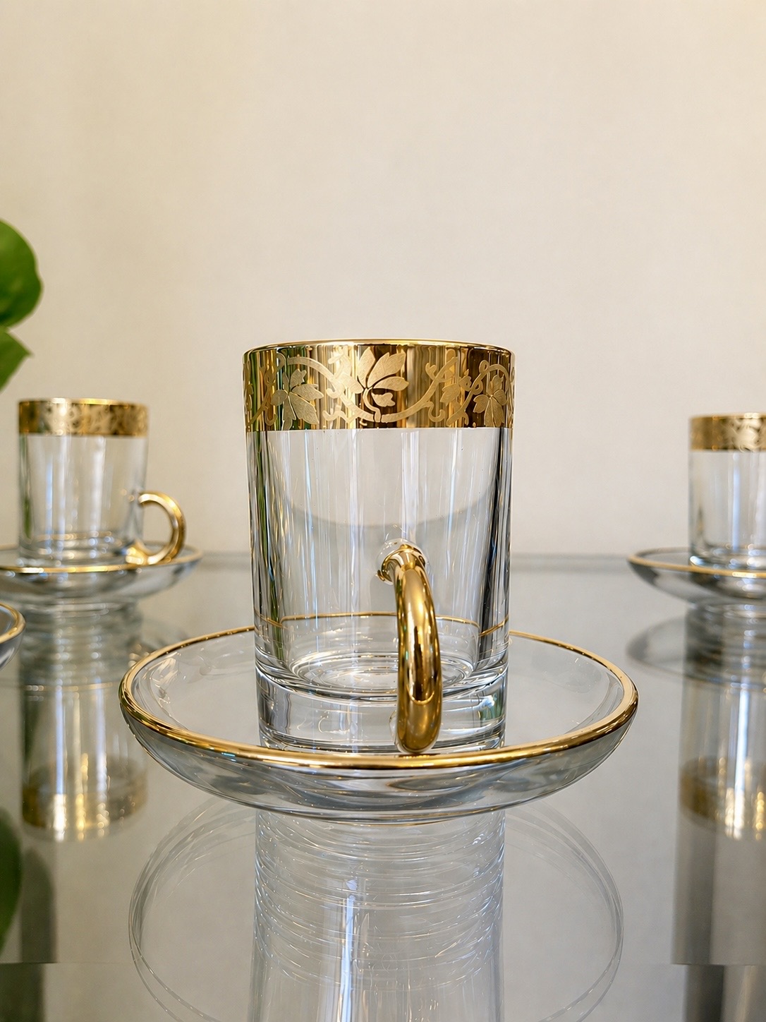 New unused 18 pcs Turkish made Tea Set for 6 - with packaging - Image 3