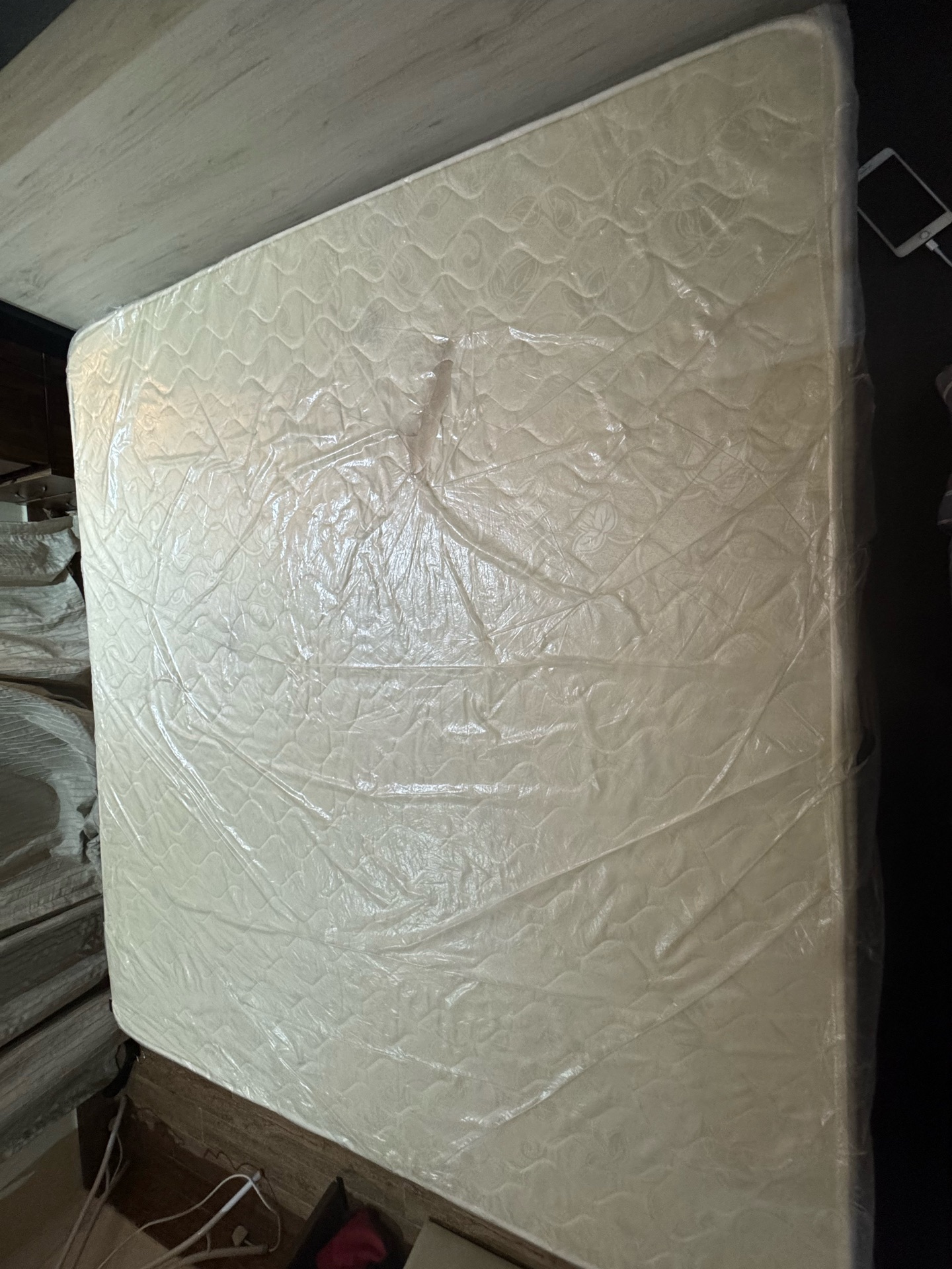 Home Center Bed with Mattress - King Size - Image 4