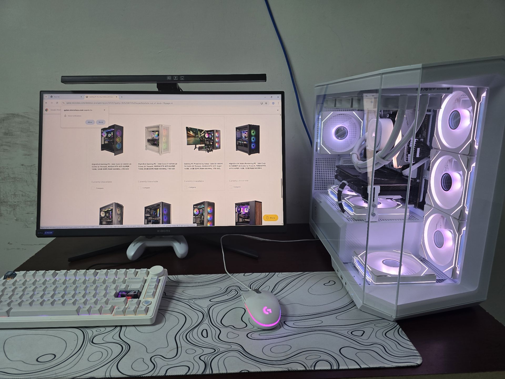 HIGH END GAMING PC with monitor mi pro g27i . Ryzen 7 7700 + 4070 super - Image 7