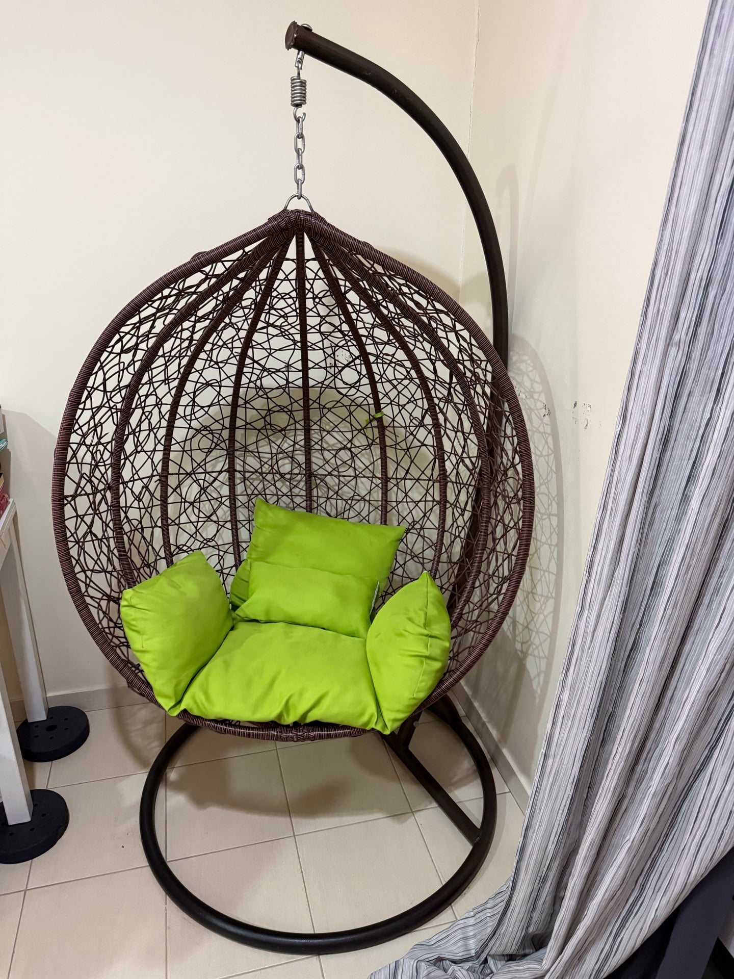 Rattan Swing Chair – Excellent Condition! - Image 5