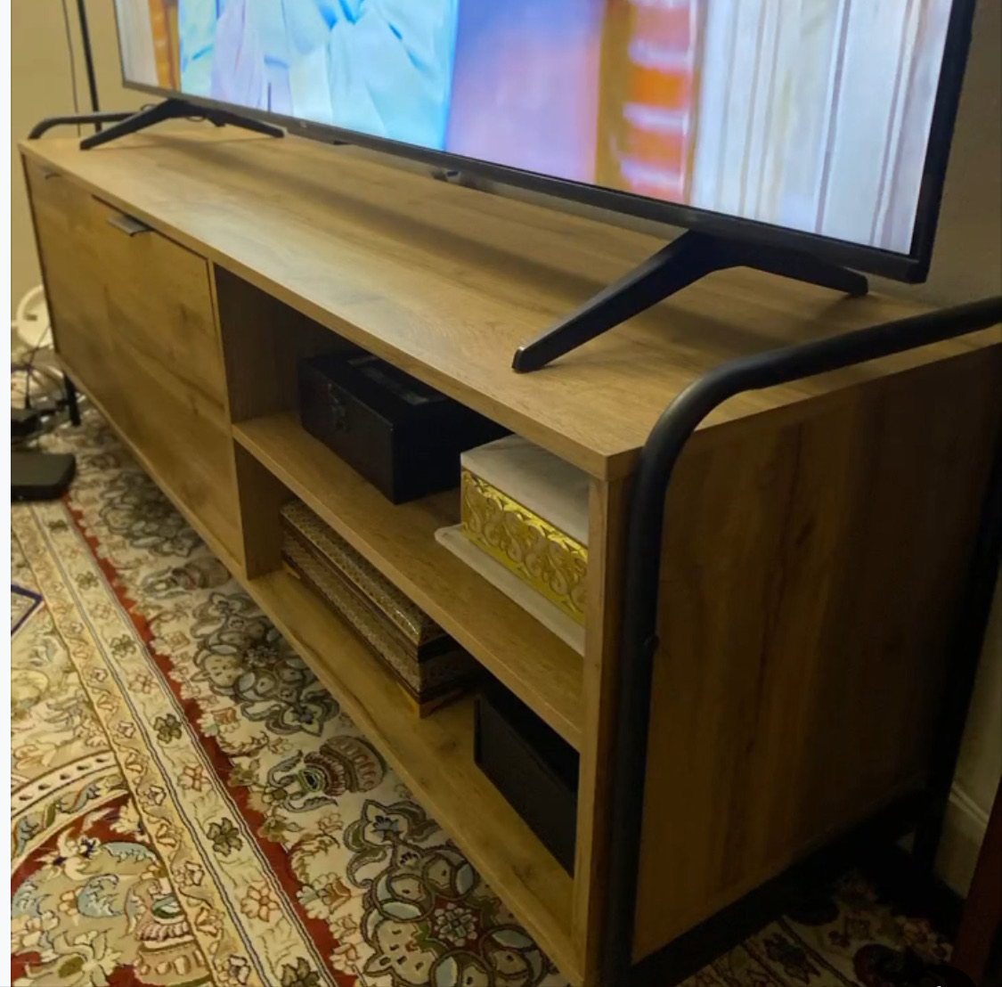 Tv stand oak wood  - Image 2