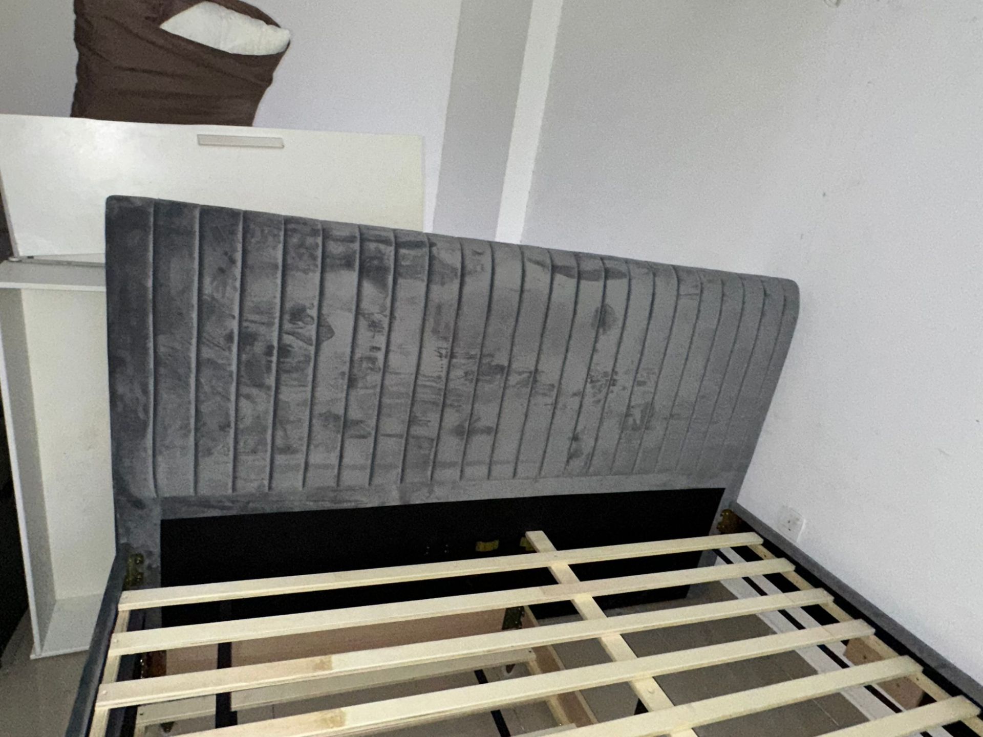 King size bed with mattress  - Image 5