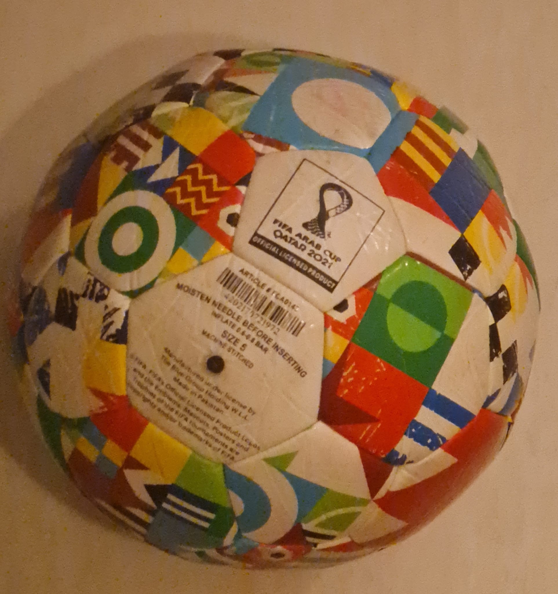 كرة مباراة رسمية لكأس العرب FIFA قطر 2021 - Image 2