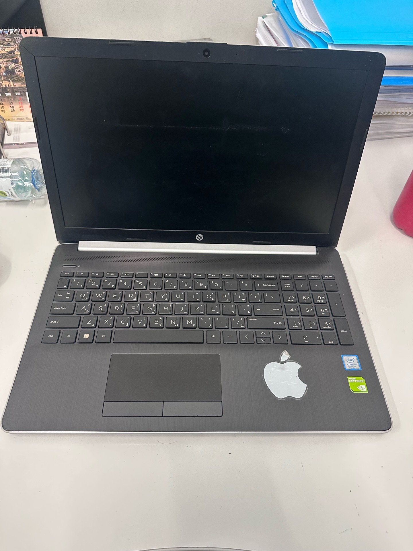 HP Laptop i5 | 8GB RAM | Good Condition (Minor Corner Damage) - Image 1