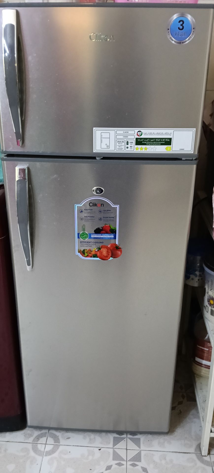 Clikon 2 door refrigerator - Image 5