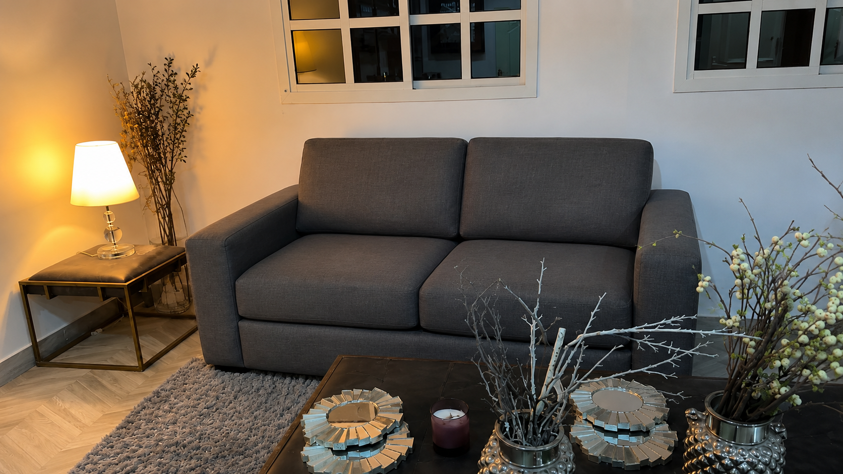 Two seater home centre eterno sofa - Image 4