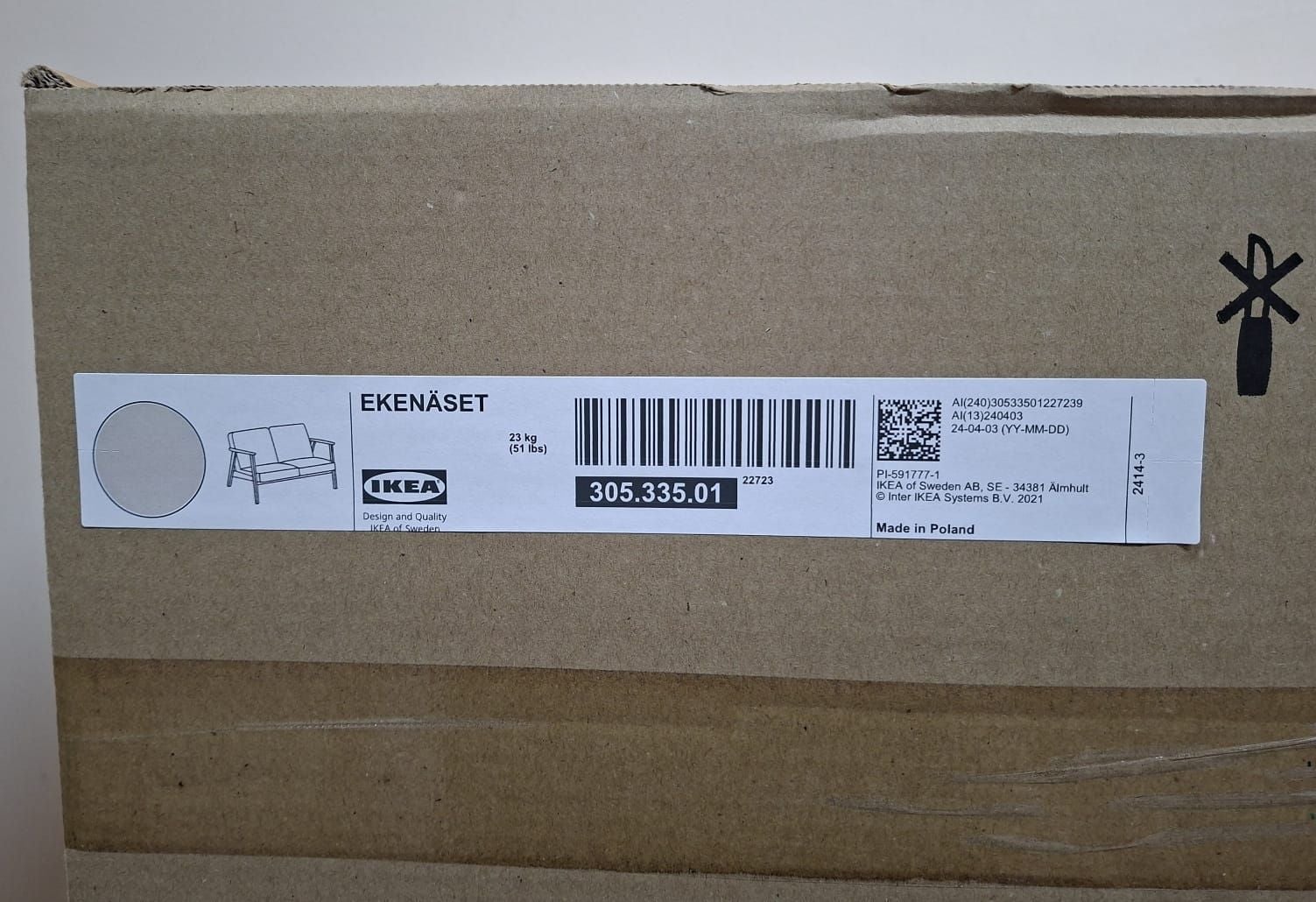 Brand New ikea sofa - Image 3