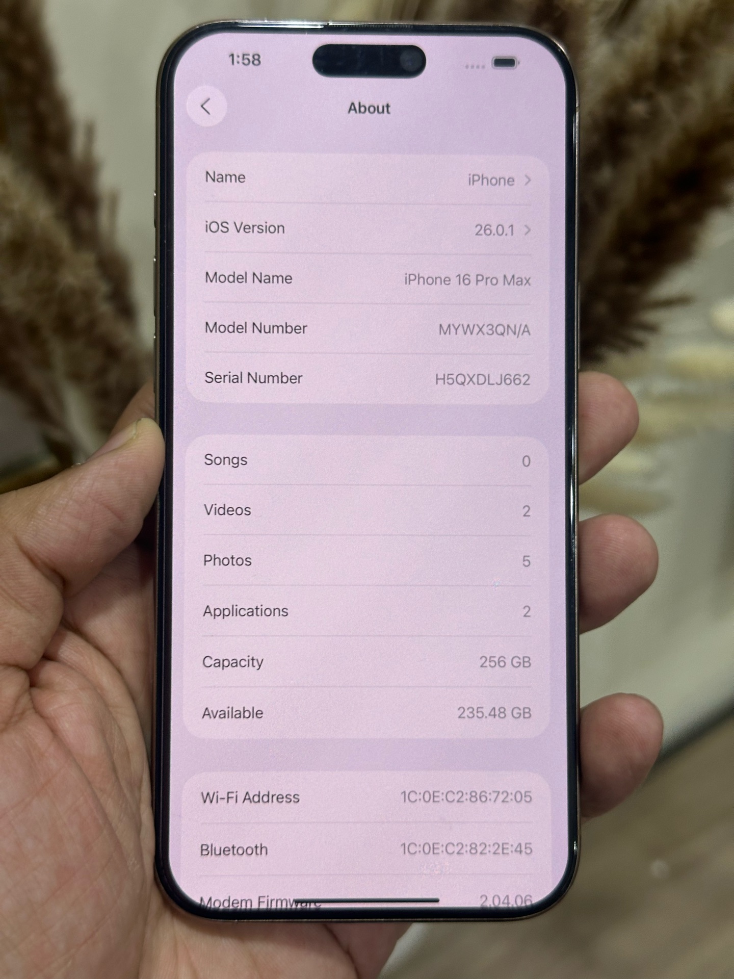 iPhone 16 Pro max 256 GB  - Image 3