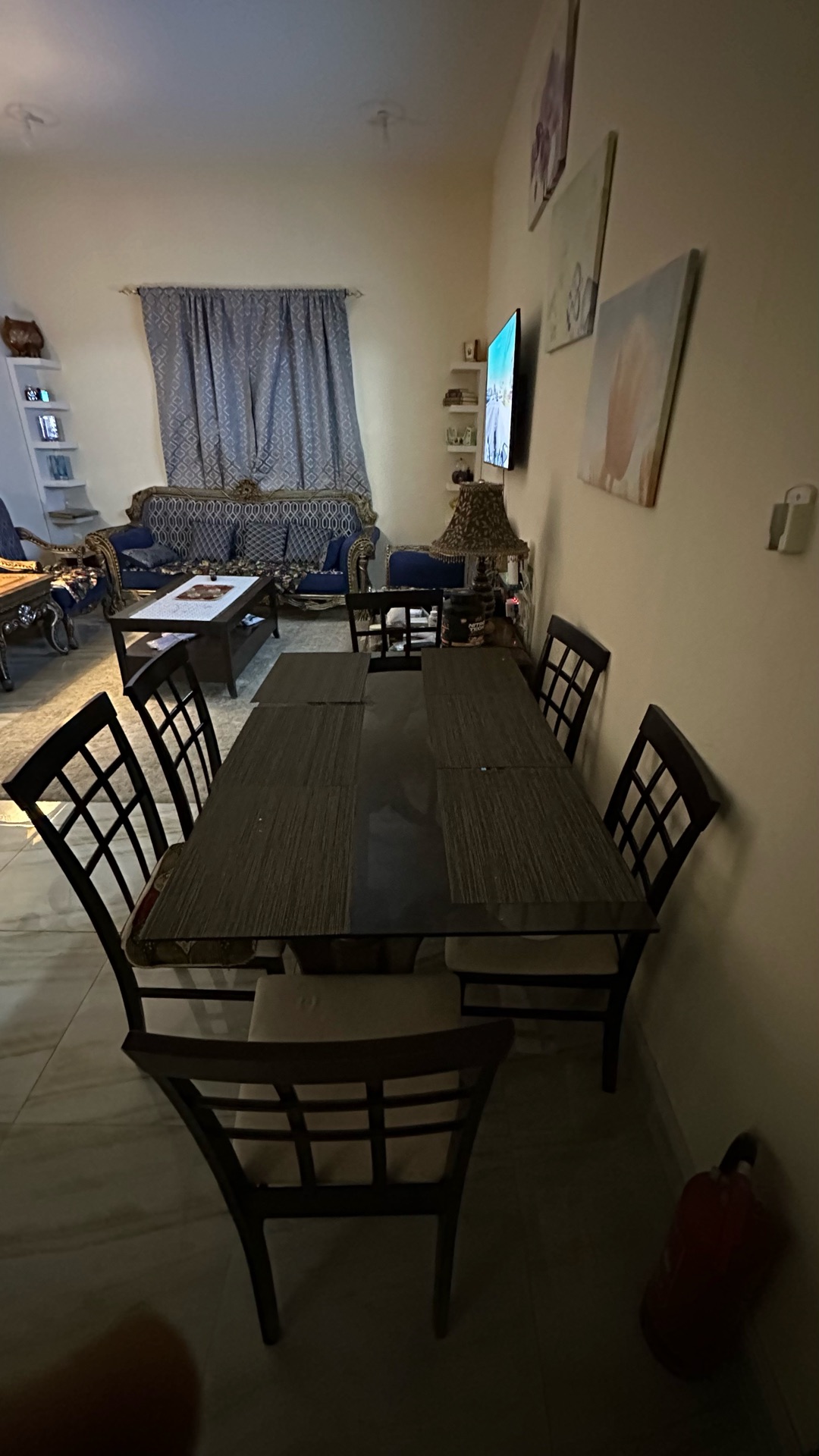 Dining table 6 chairs  - Image 2