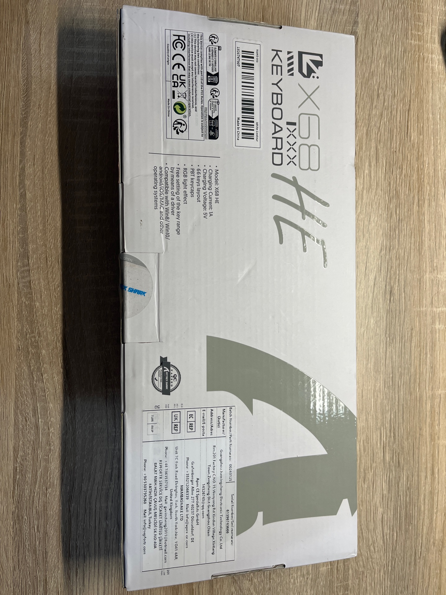 Attack Shark X68 HE Rapid Trigger Keyboard - Image 5
