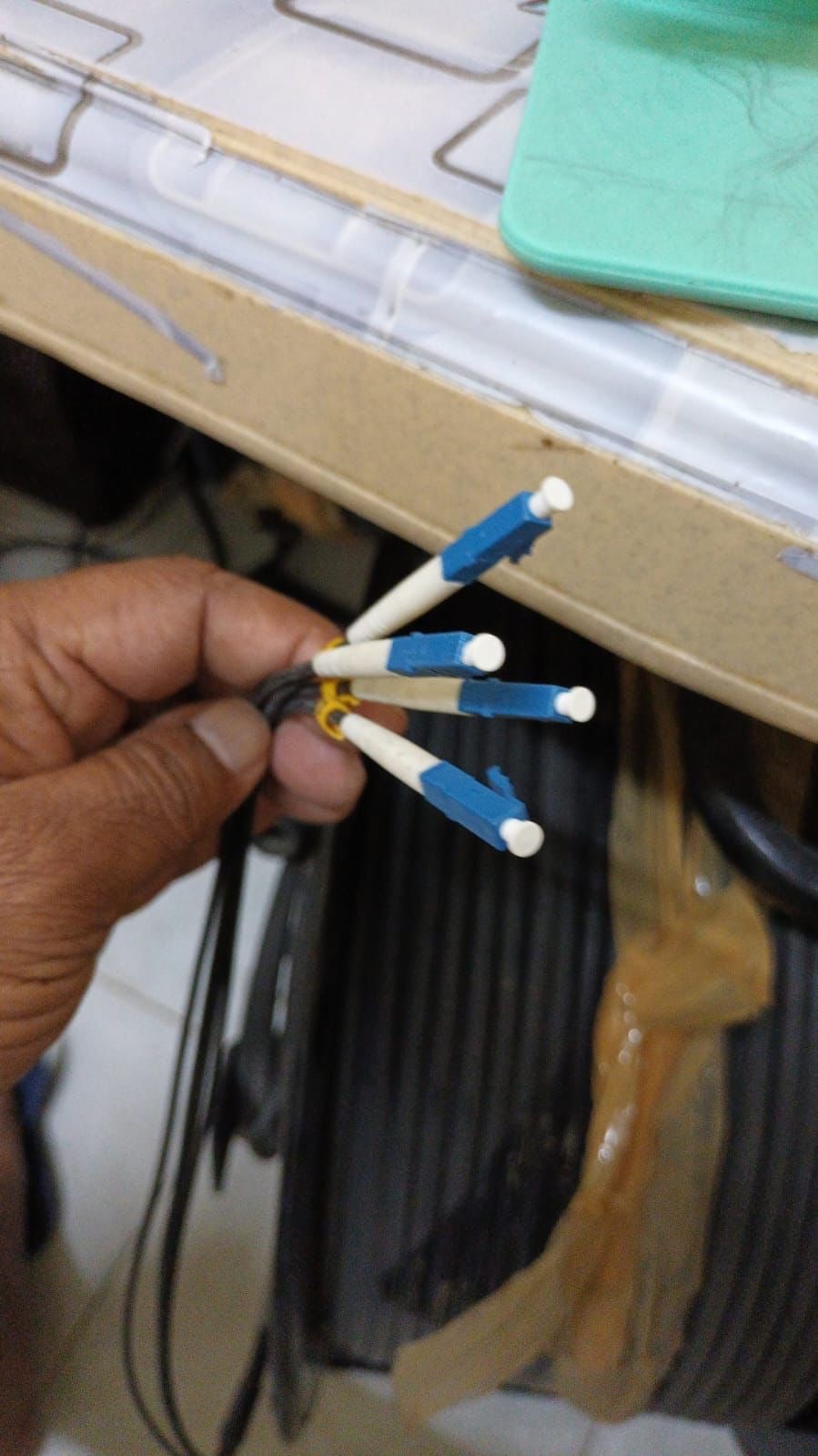 x2 QTY Fiber Drum Single Mode 4Core  - Image 6
