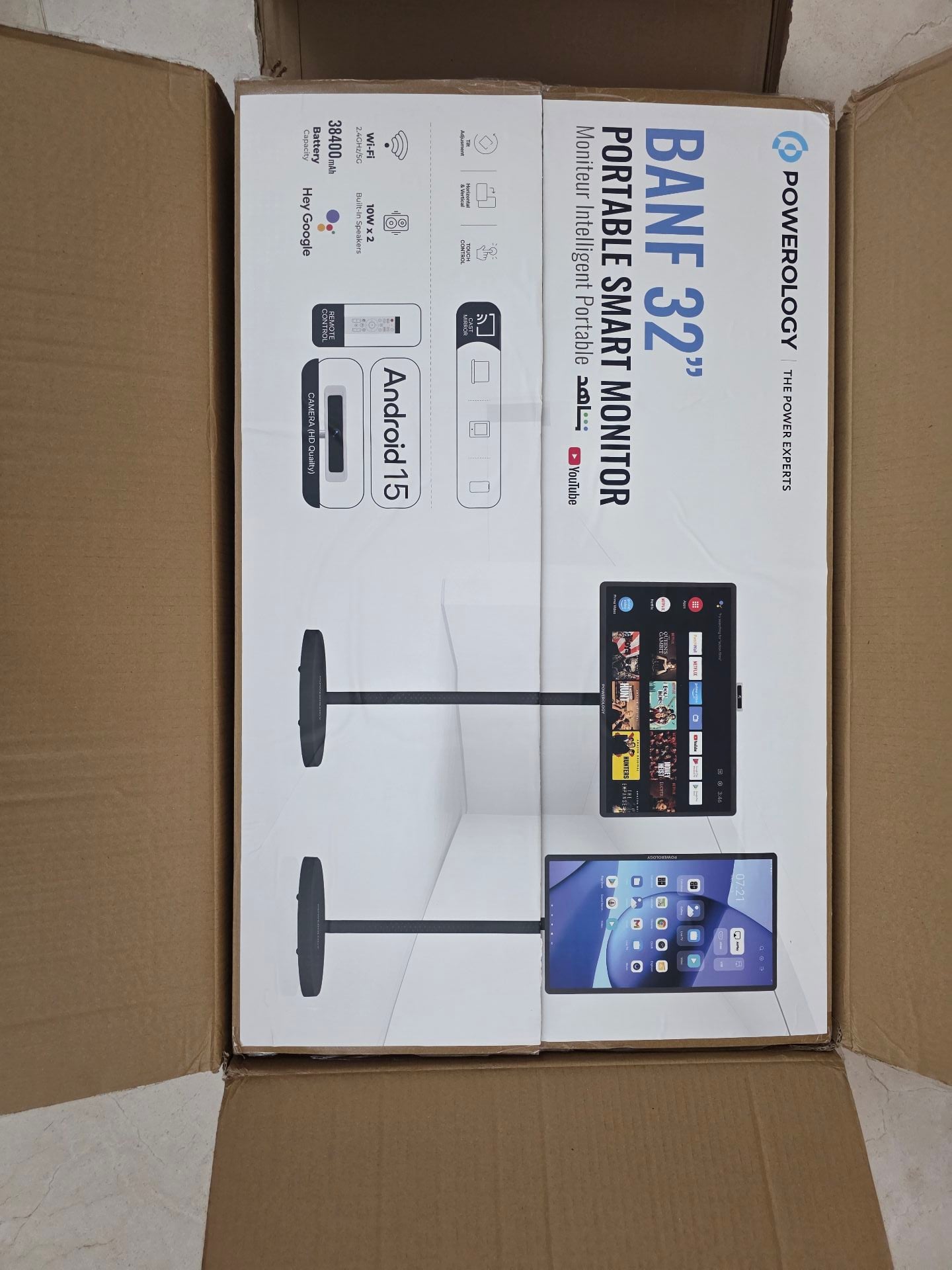 شاشة ذكية محمولة للبيع: Android TV 4K - Image 6