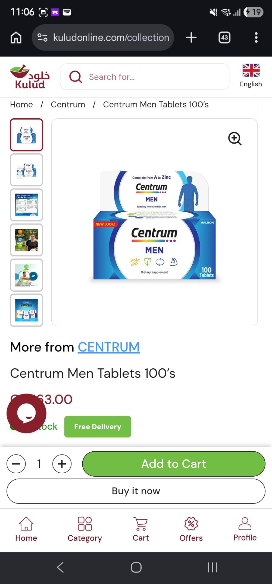 Centrum men multivitamin tablets 50 tablets - Image 3