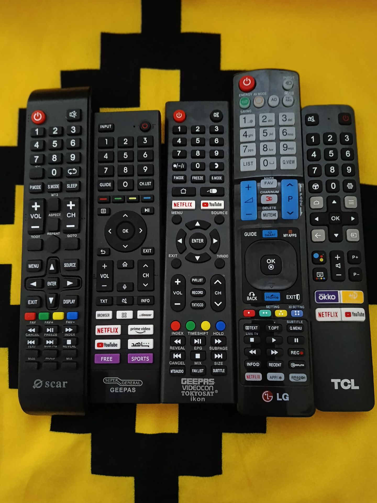 All kinds of remote control new 35 riyal each  - Image 10