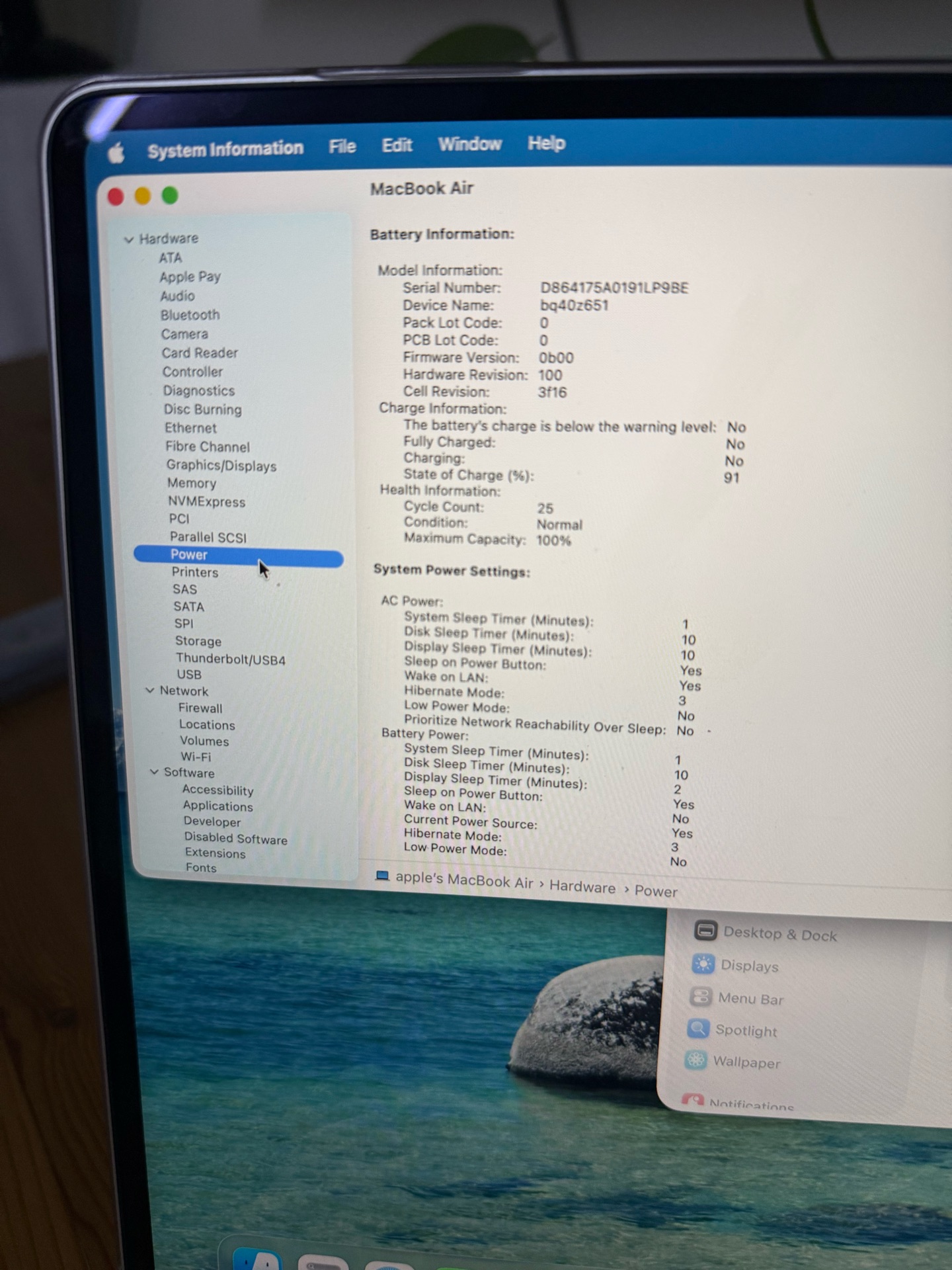 Apple MacBook Air m3 15Inch 512Gb (cycle 25only) - Image 5