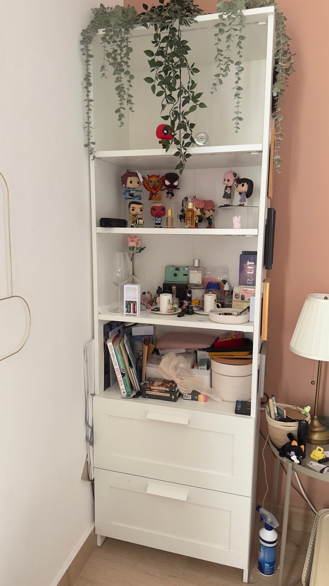 IKEA BRIMNES Bookshelf – With LED Lights - Image 2