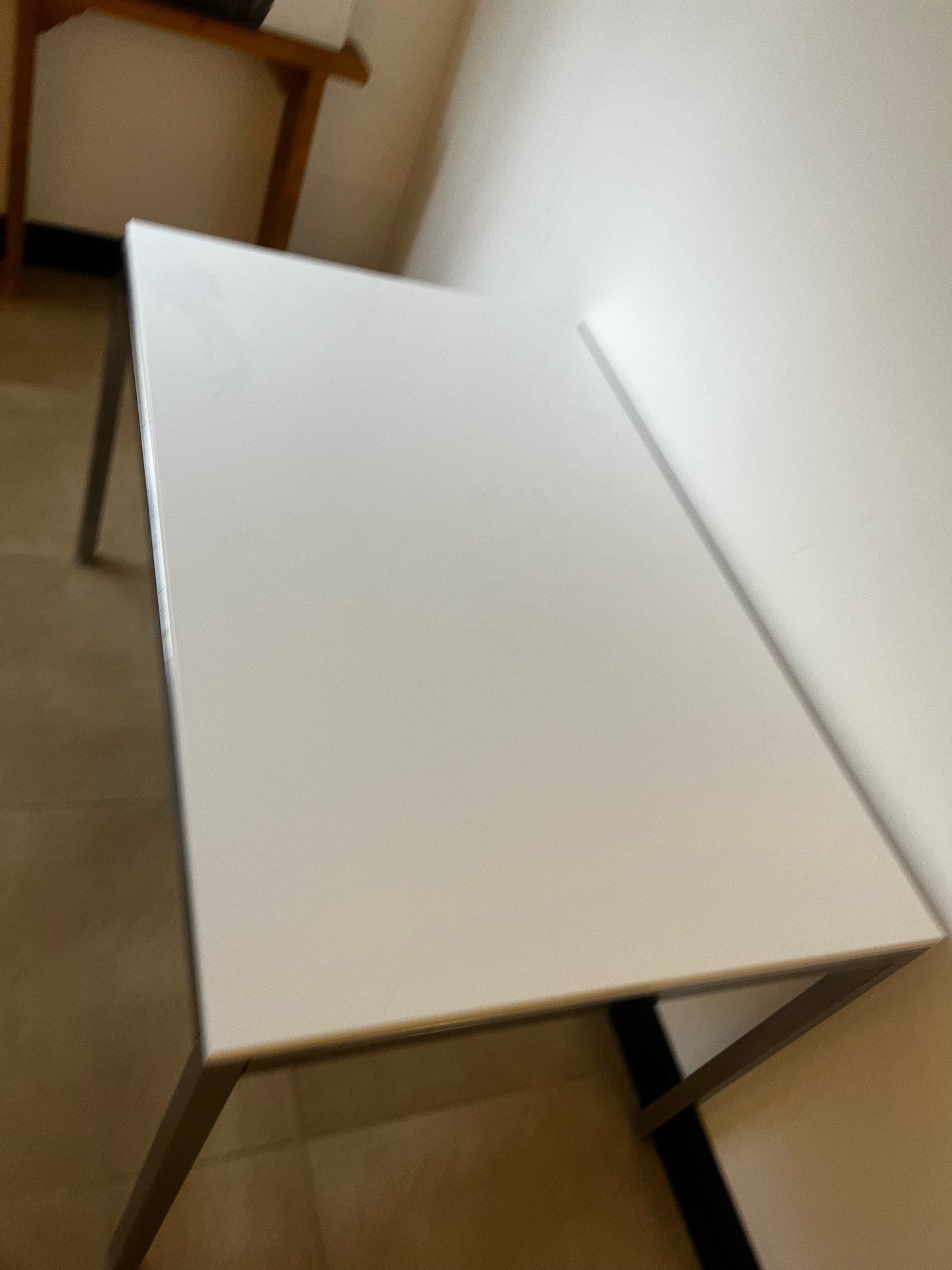 Dinner room table chrome-plated TORSBY. - Image 2